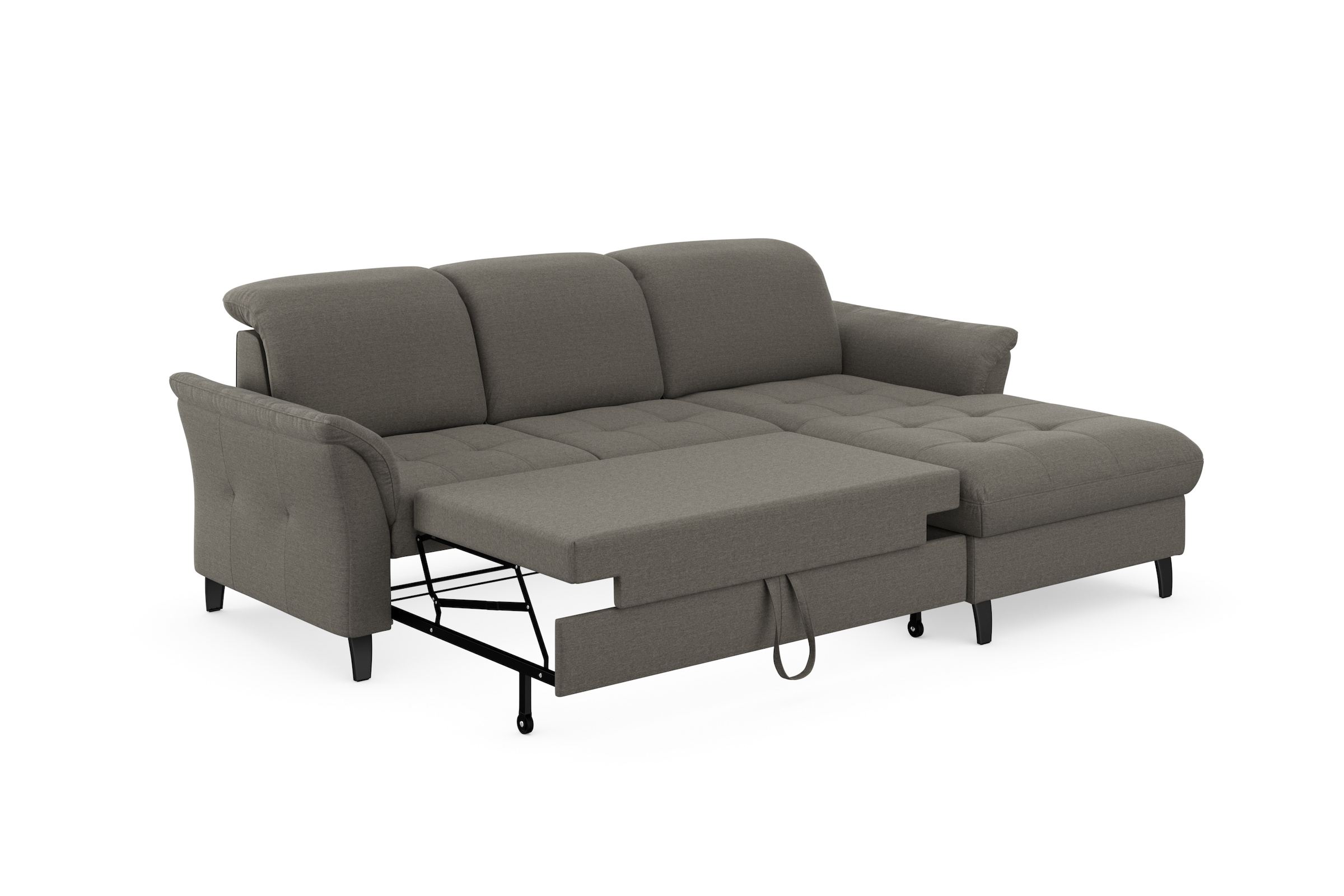 sit&more Ecksofa »Maggiore L-Form«, wahlweise mit Kopfteilverstellung, Bettfunktion und Bettkasten