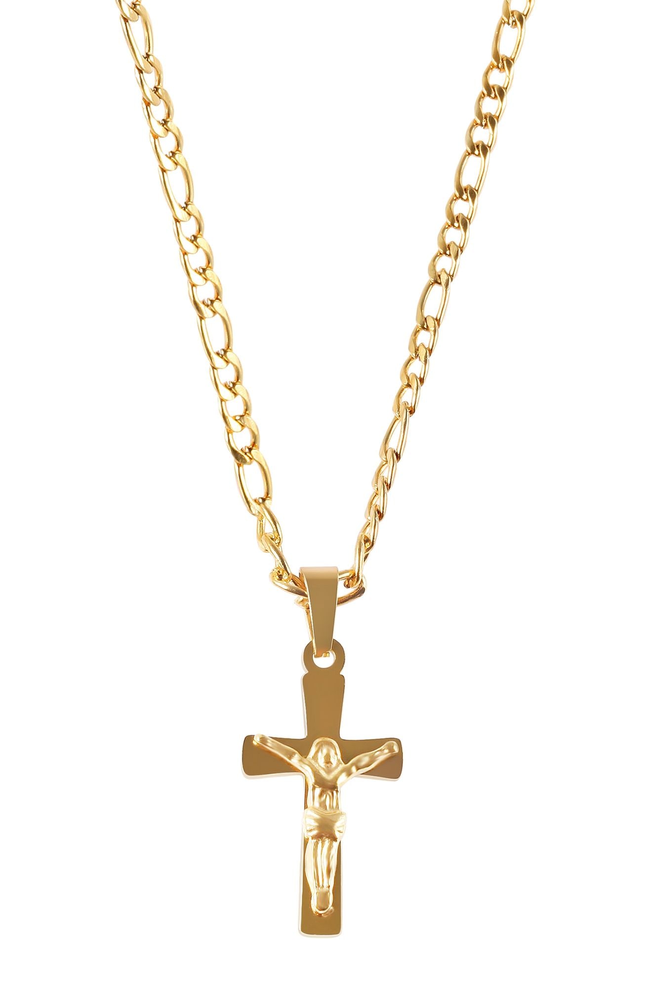 Adelia´s Kette ohne Anhänger »Unisex Halskette mit Anhänger ¿ Kreuz aus Edelstahl«