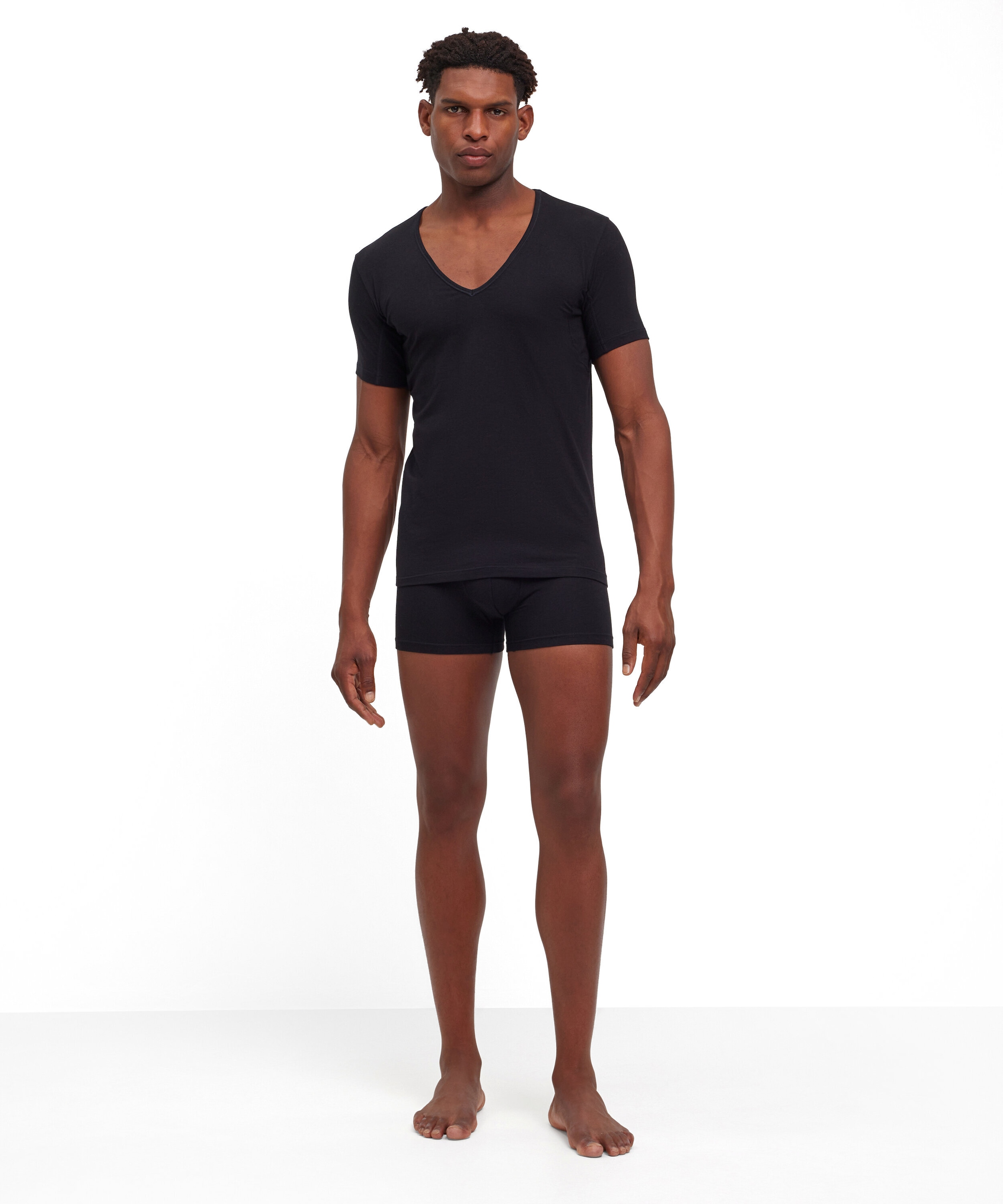 FALKE T-Shirt »Daily Climate Control« tiefer V-Ausschnitt, kurzarm, Cotton-Mix