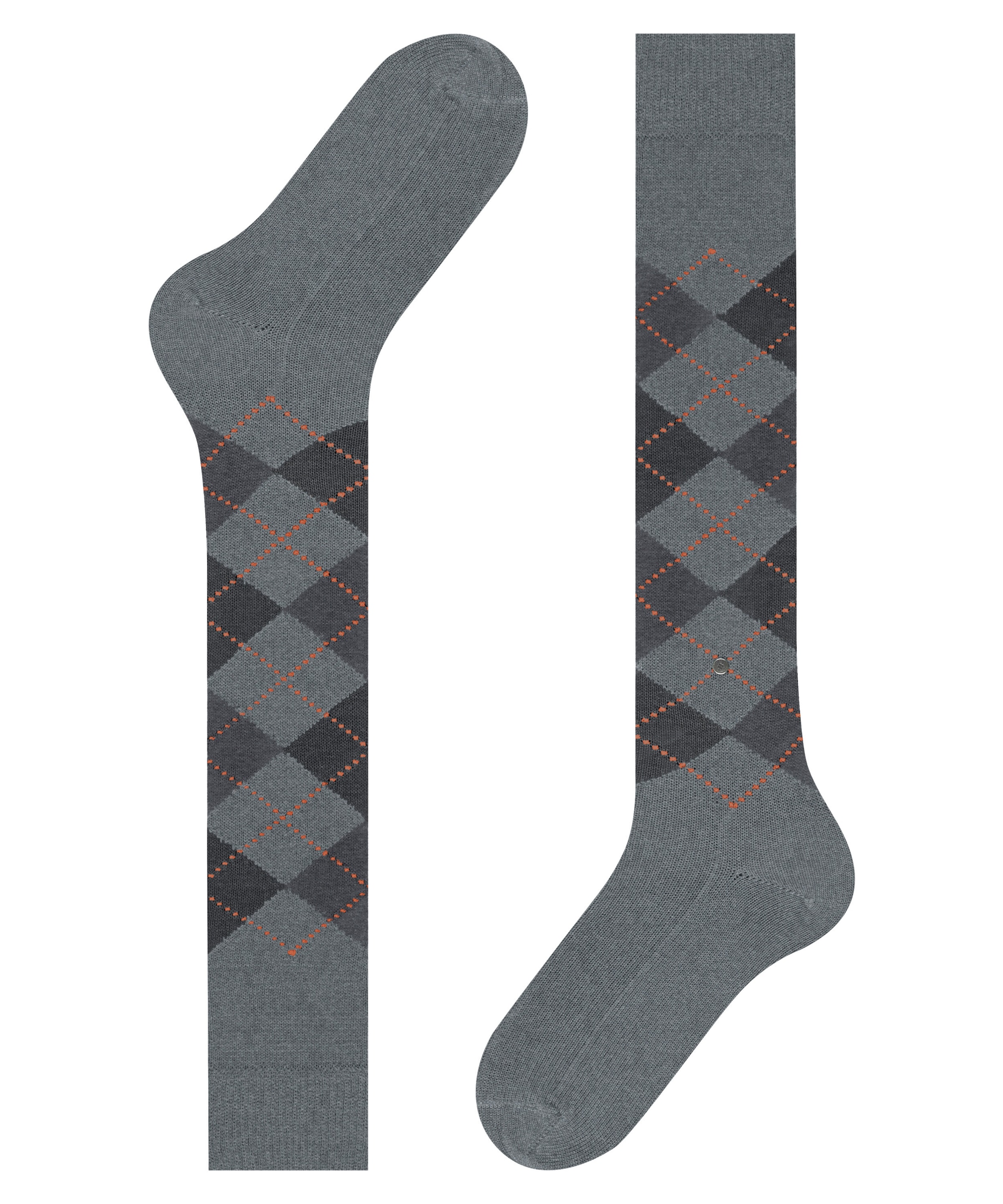 Burlington Kniestrümpfe »Preston« Einheitsgröße 40-46, Argyle-Muster, besonders weich
