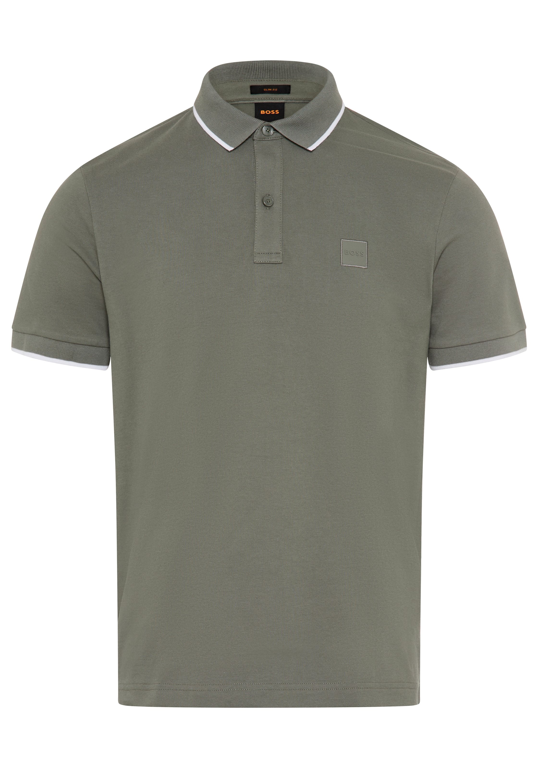 BOSS ORANGE Poloshirt »Passertip« mit BOSS Logo-Badge