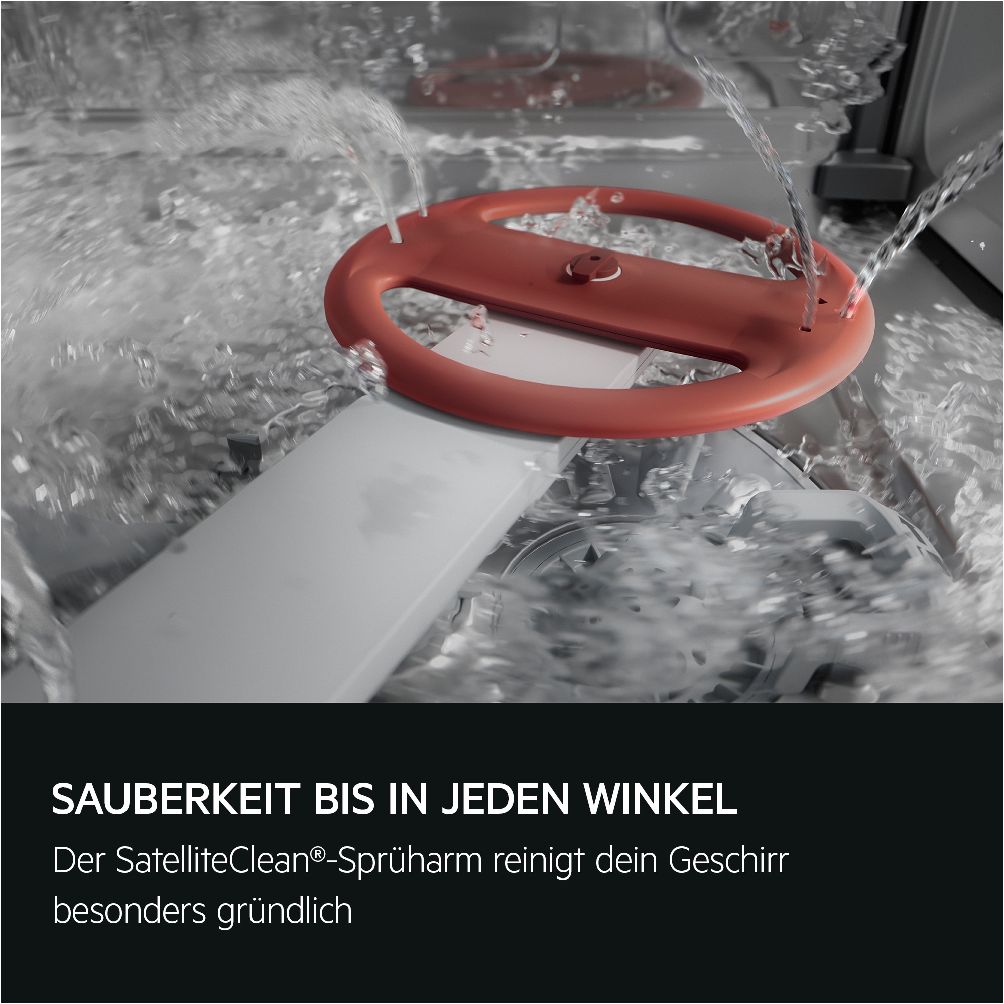 AEG vollintegrierbarer Geschirrspüler 6000 »GI620C2SC« Spülmaschine – starke Sprühabdeckung, viel Platz & sauber