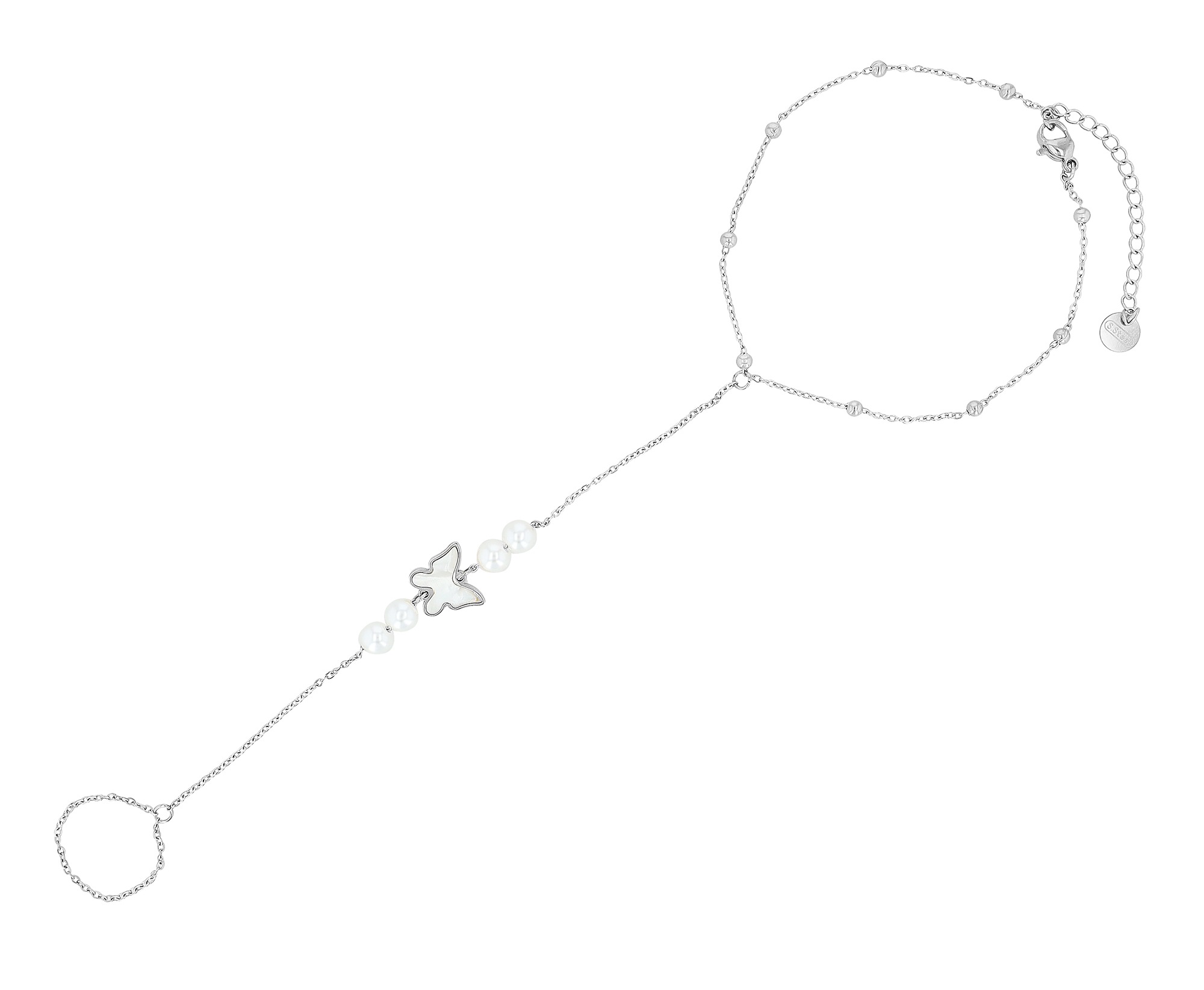 Adelia´s Fußkette »Damen Fußkettchen ¿ aus Edelstahl«