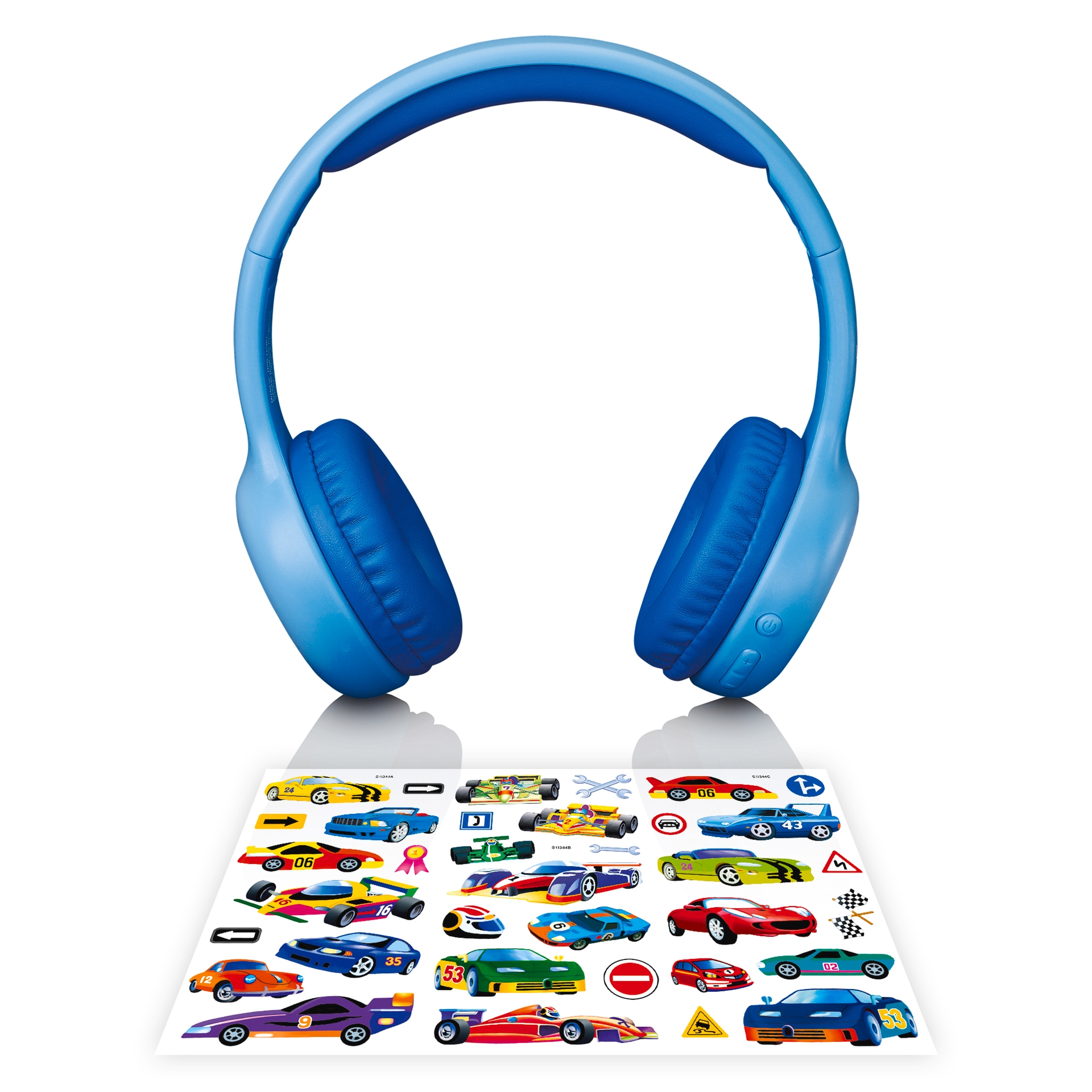 Lenco Over-Ear-Kopfhörer »HPB-110 Kinderkopfhörer mit Sticker« jetzt bei  OTTO