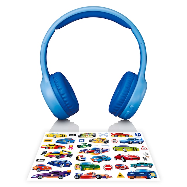 Lenco Over-Ear-Kopfhörer »HPB-110 Kinderkopfhörer mit Sticker« jetzt bei  OTTO