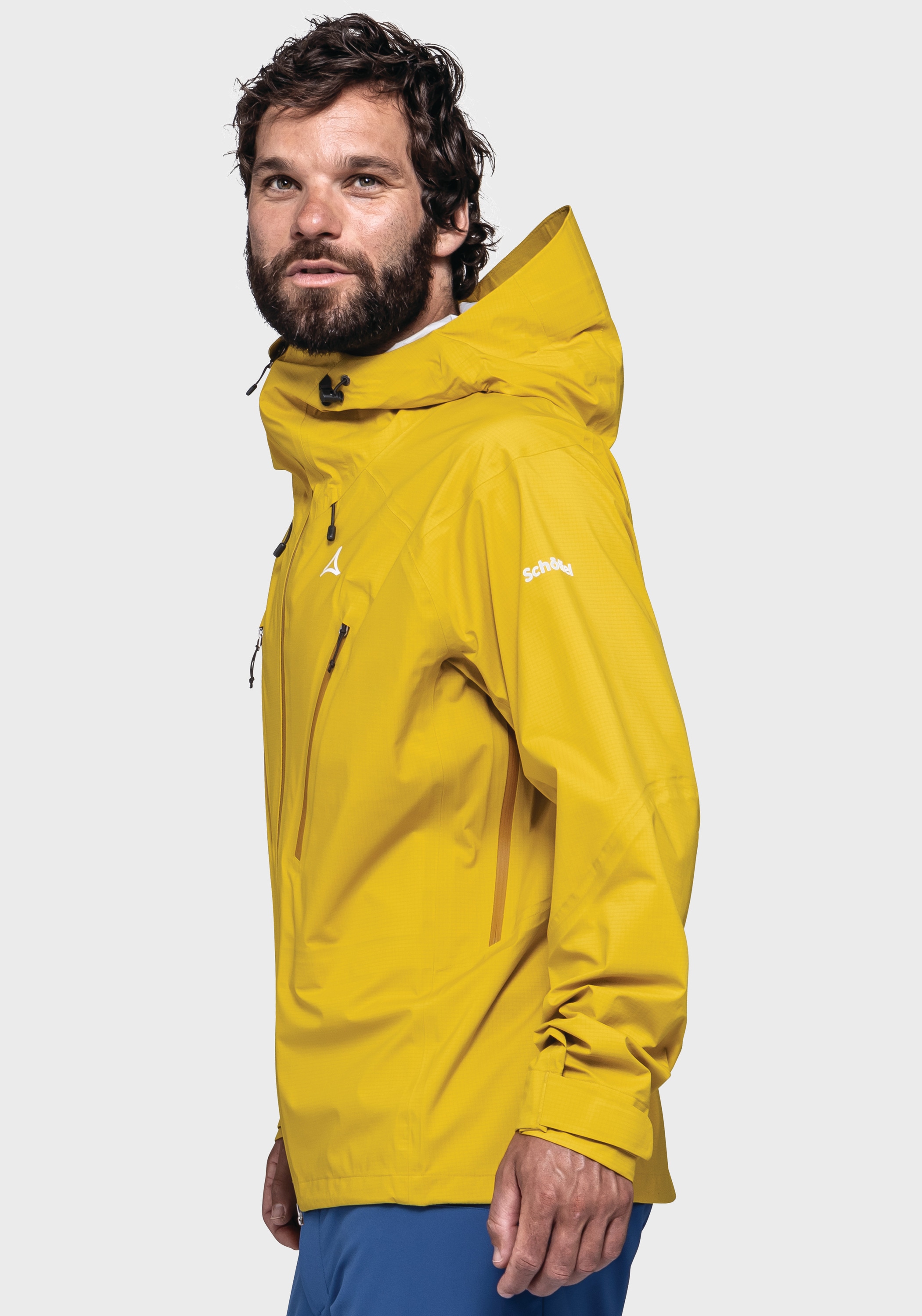 Schöffel Outdoorjacke »Mountain Jacket Style Blaueis MNS«, mit Kapuze