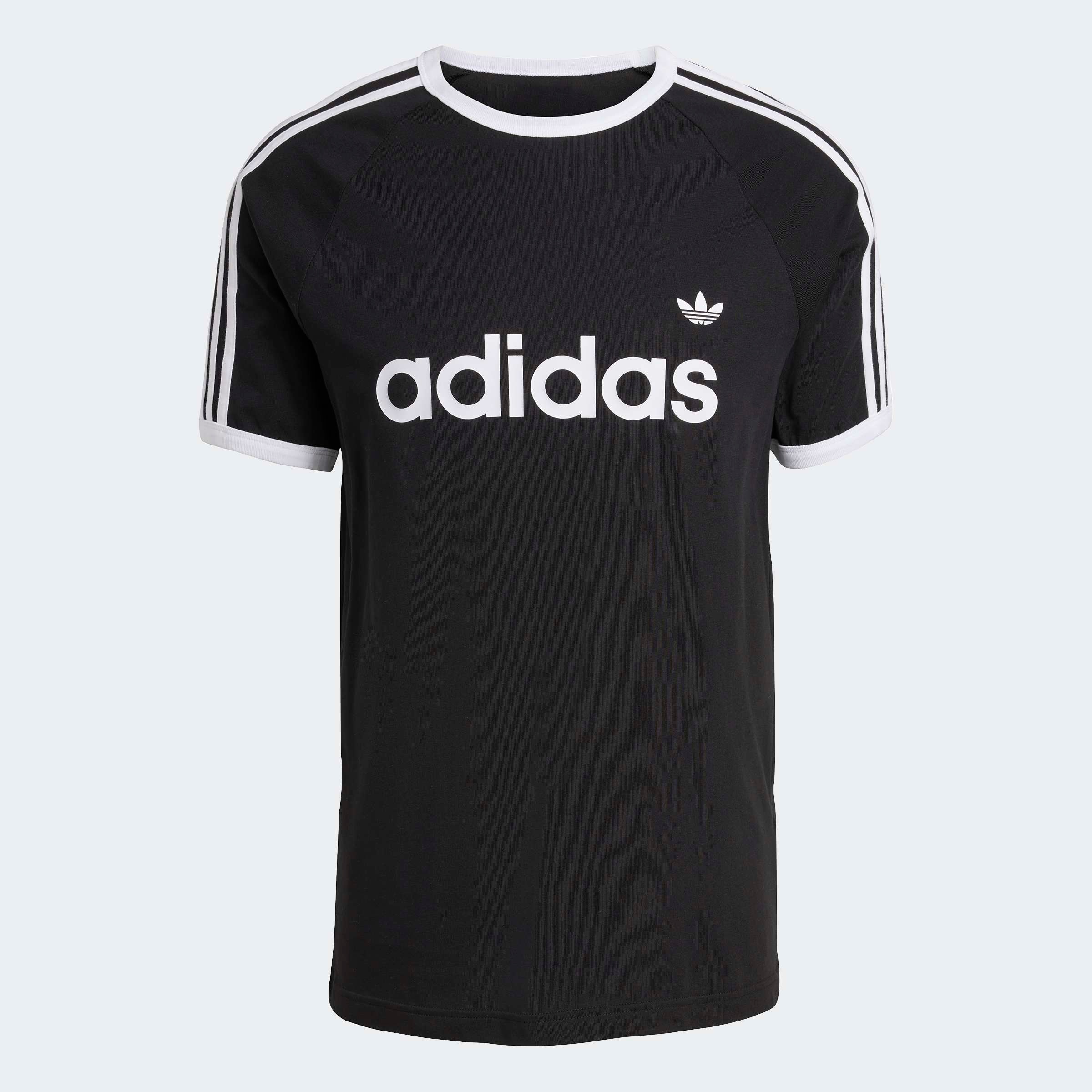 adidas Originals T-Shirt »3-STREIFEN RINGER, SCHMAL GESCHNITTEN«