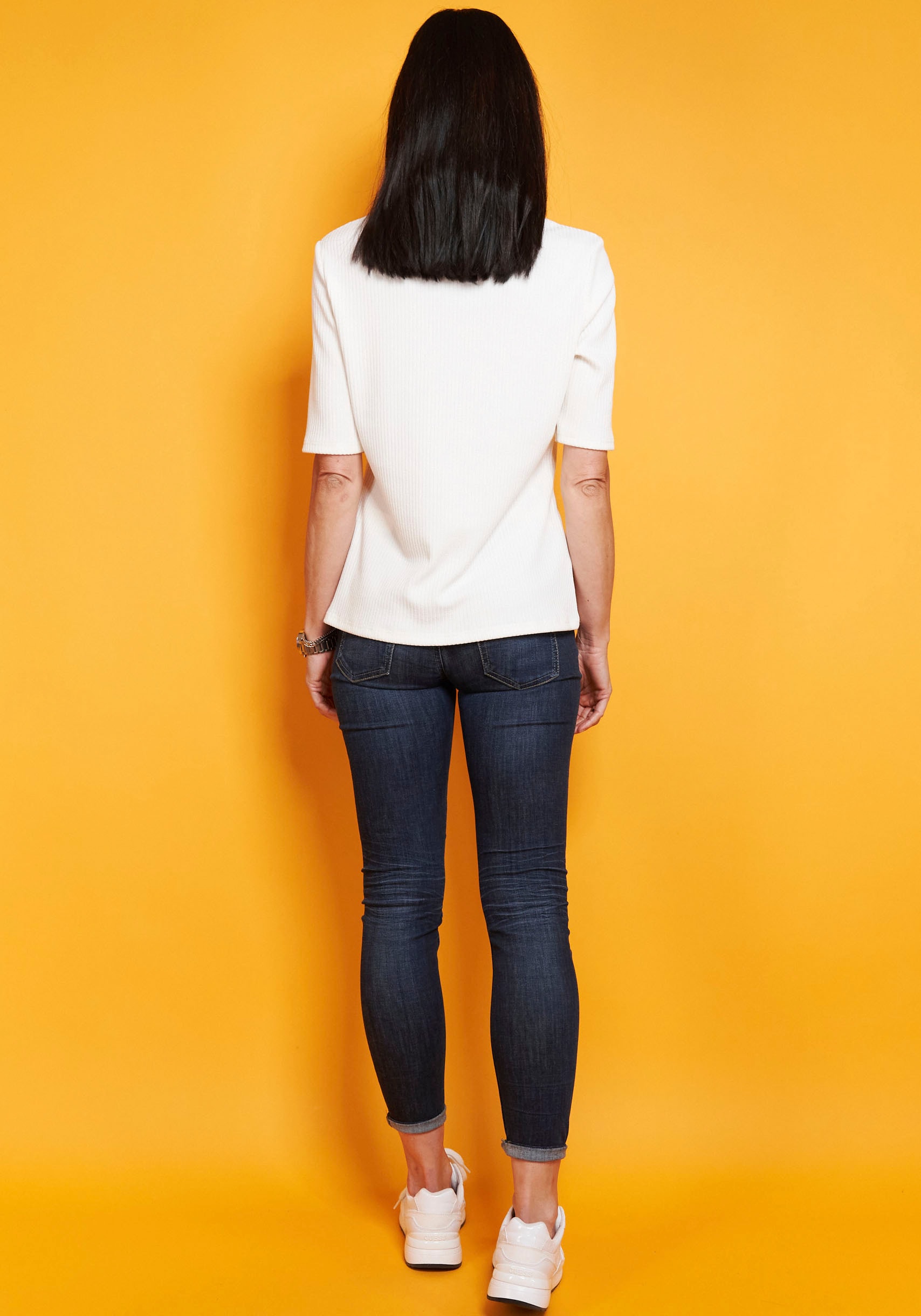 Seidel Moden Rollkragenshirt, mit gerippter Struktur, MADE IN GERMANY