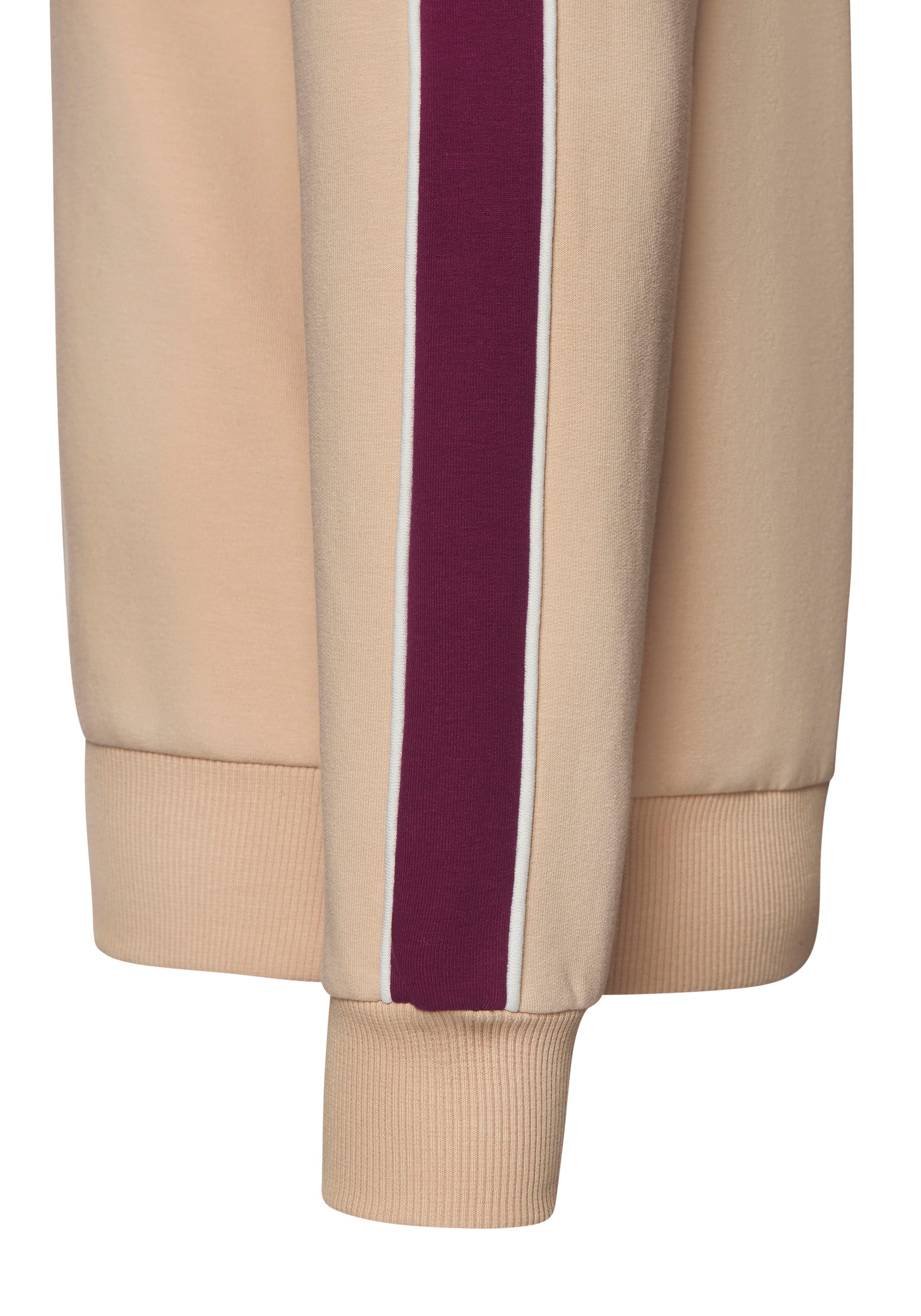 s.Oliver Hoodie, mit Kontrast Einsätzen, Loungewear
