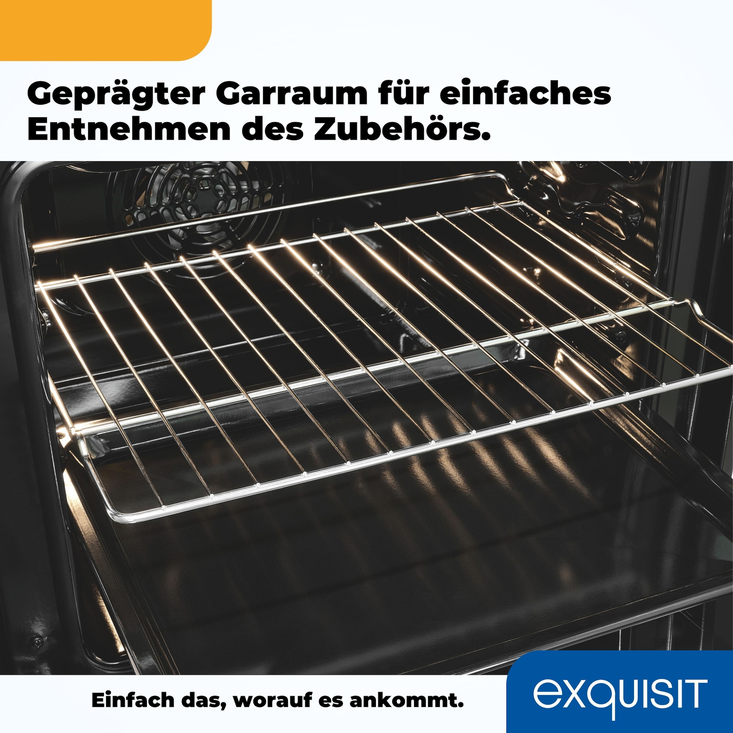 exquisit Einbaubackofen  »EBE255-U-020«