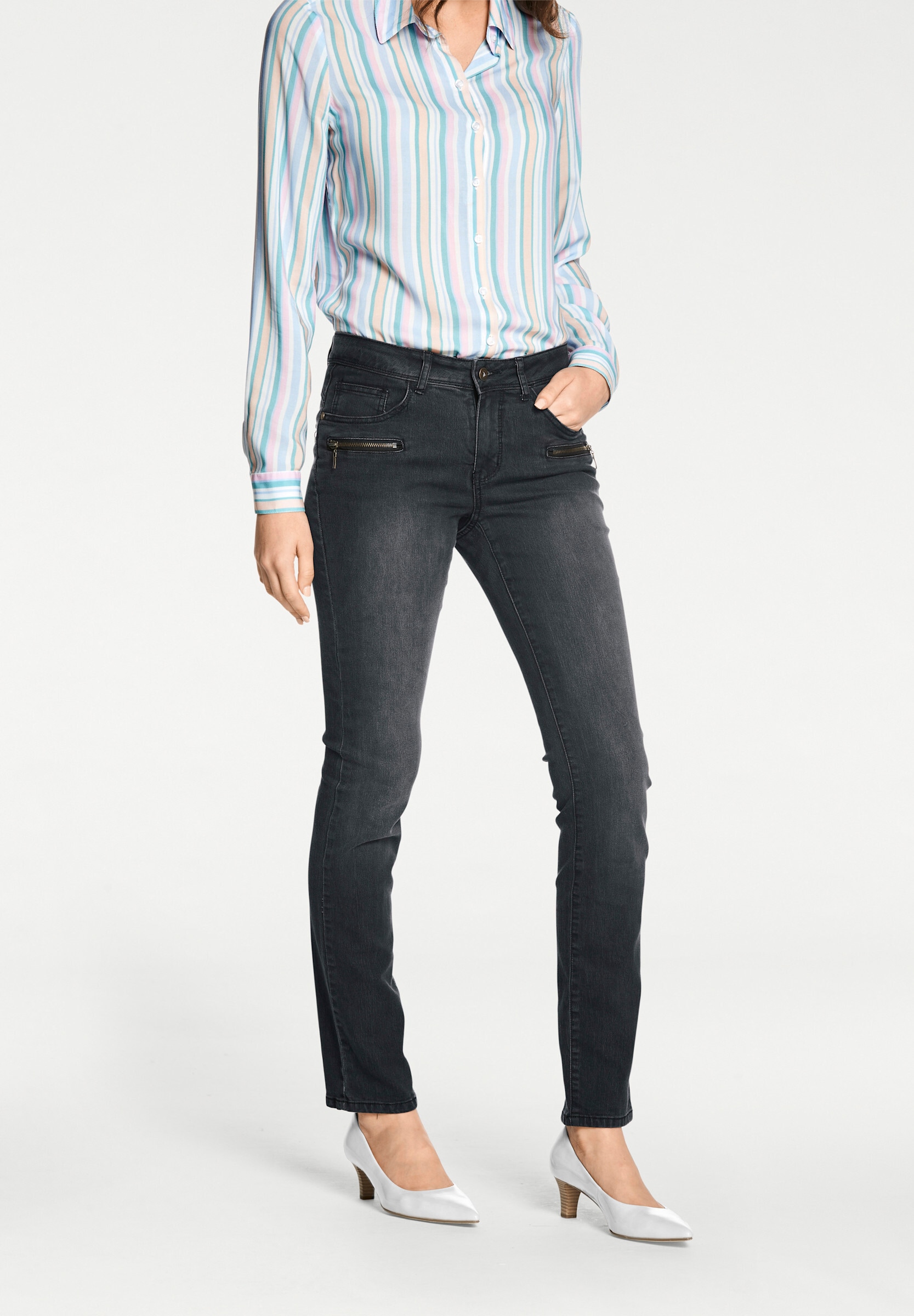 heine Skinny-fit-Jeans »Bauchweg-Jeans Skinny Jeans mit Bauch-weg-Effekt«