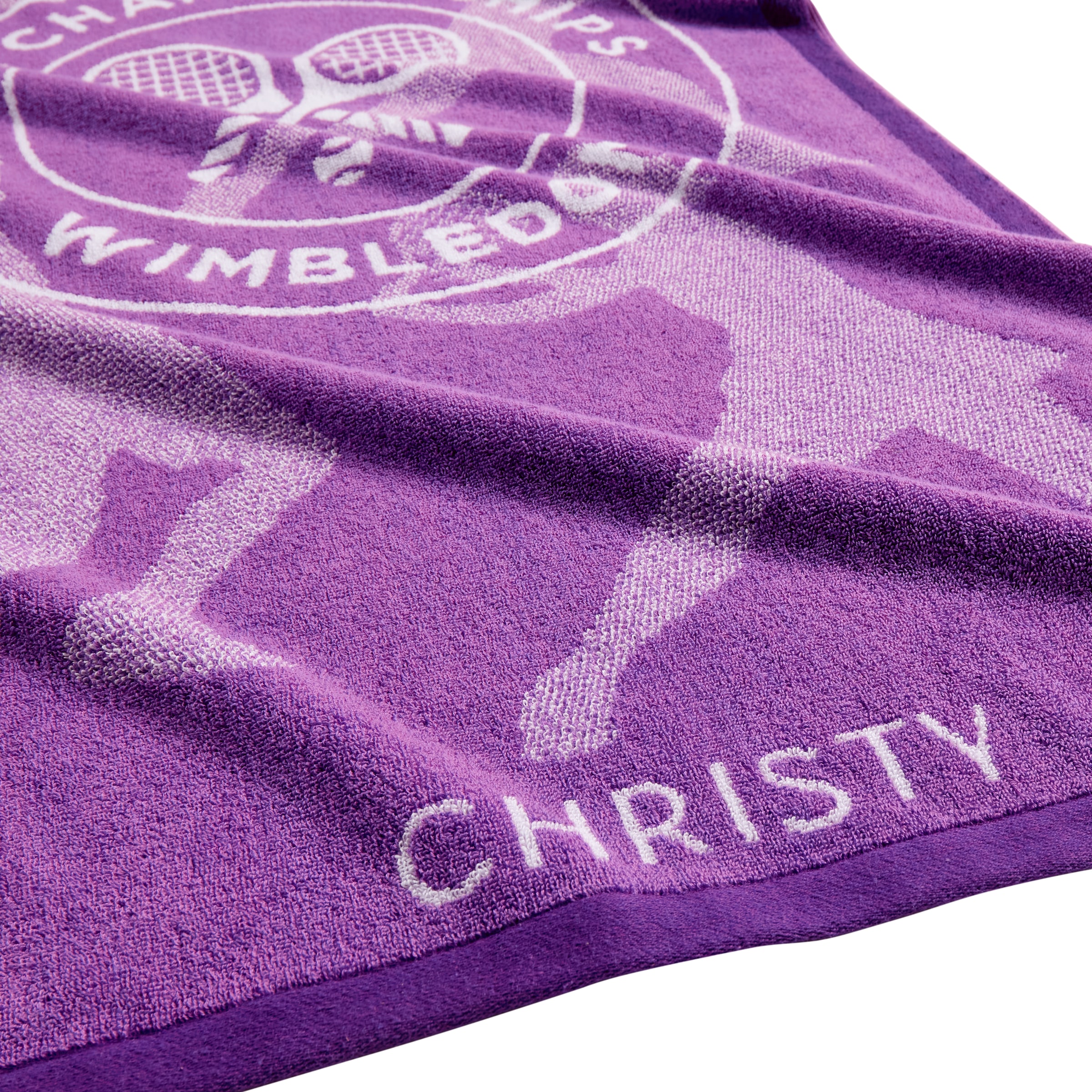 Christy Badetuch »Wimbledon Champ Towel 2024«, (1 St.), Hochwertiges Badetuch aus 100% Baumwolle, 500g/m², 70x133cm, 1 Stck.