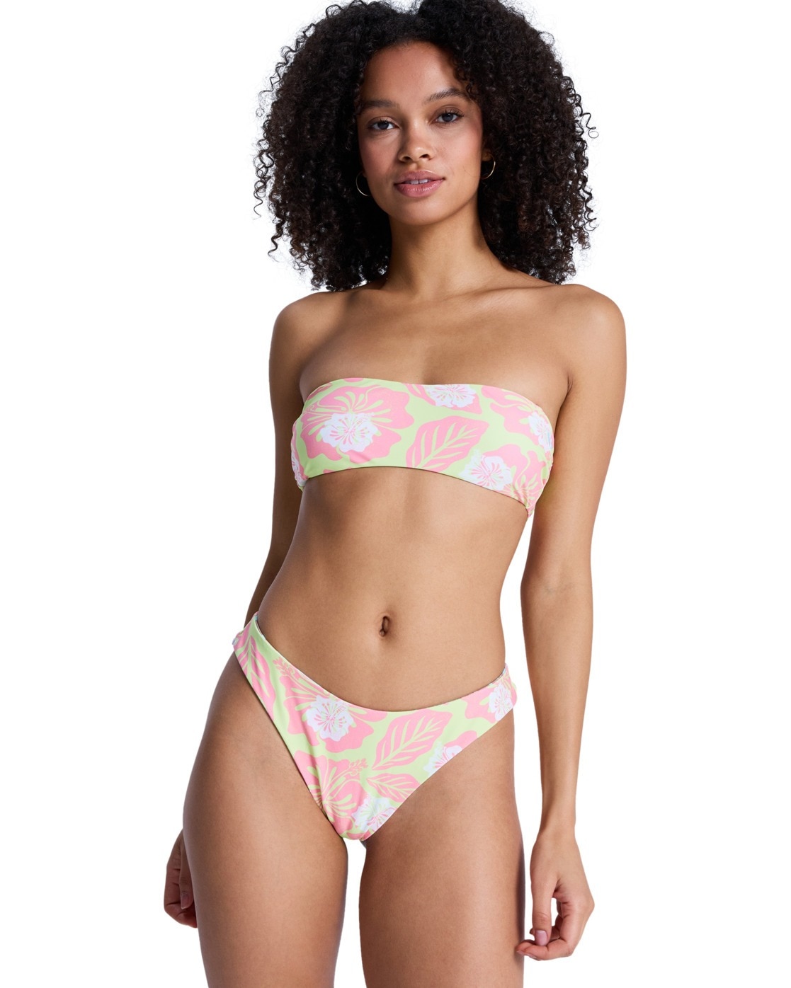 Roxy Bandeau-Bikini-Top »Hibiscus Hype«
