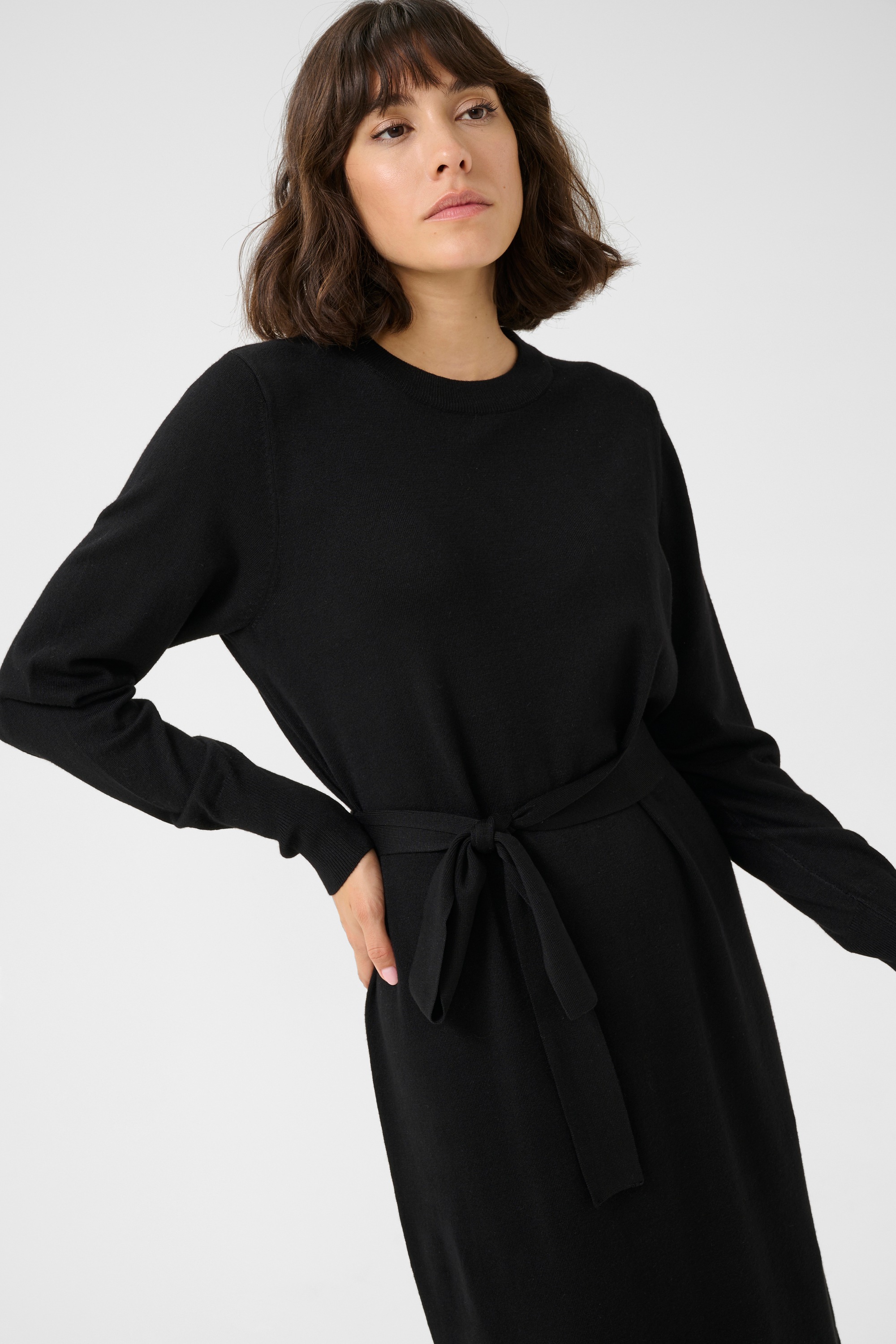KAFFE Midikleid »Kleid KAlizza«