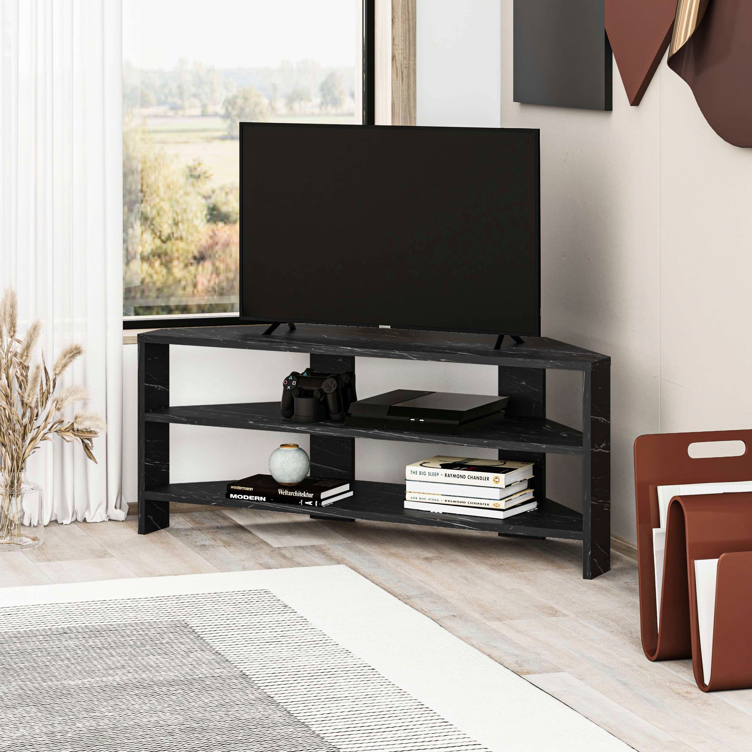 Decortie TV-Schrank »Thales TV Schrank«, (Packung), Einfache Montage,Platzsparend