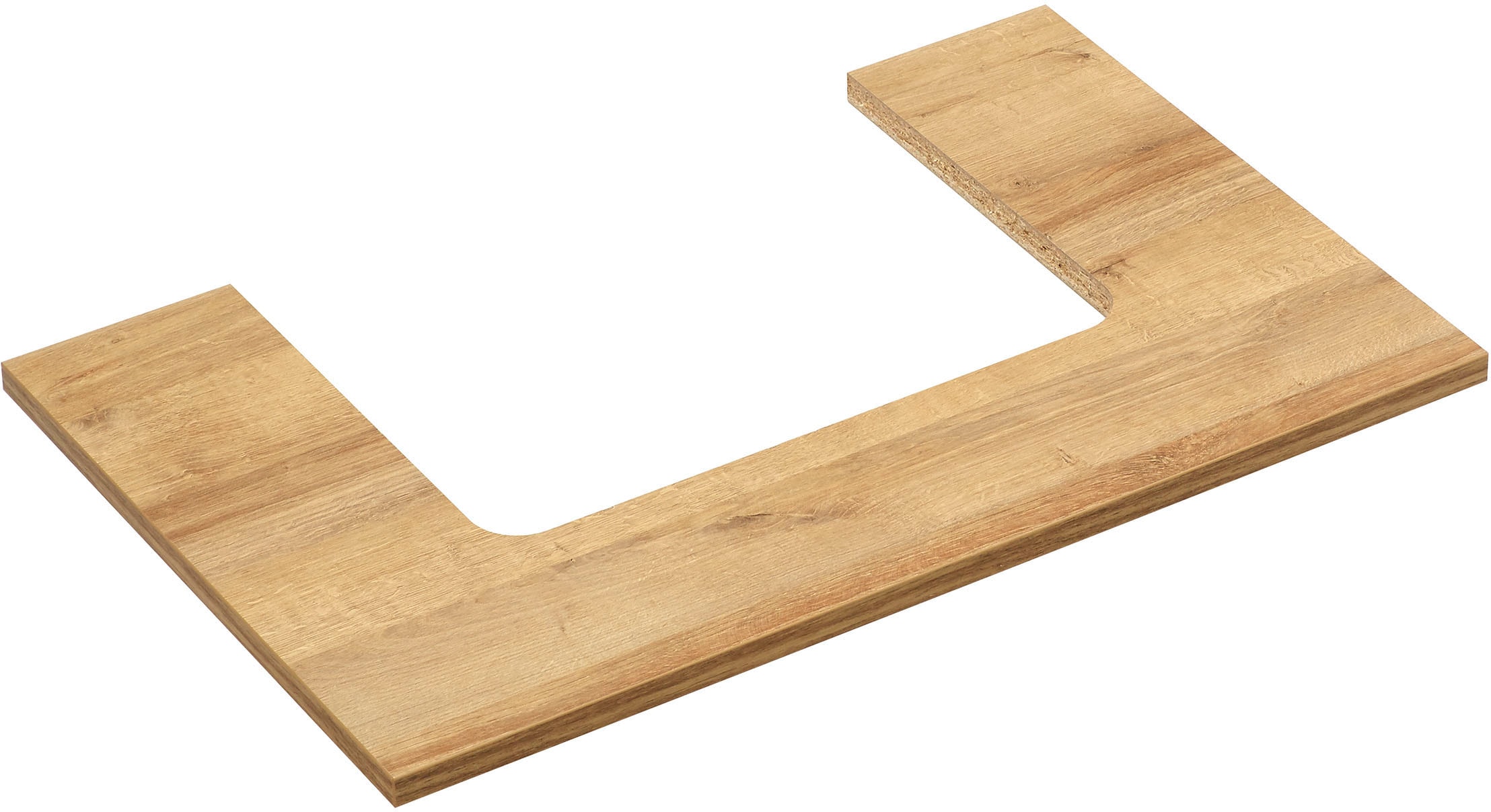 Saphir Badmöbel-Set »Quickset 360 3-teilig, Keramik-Aufsatzbecken mit LED-Spiegelschrank« 5 Stk. tlg.