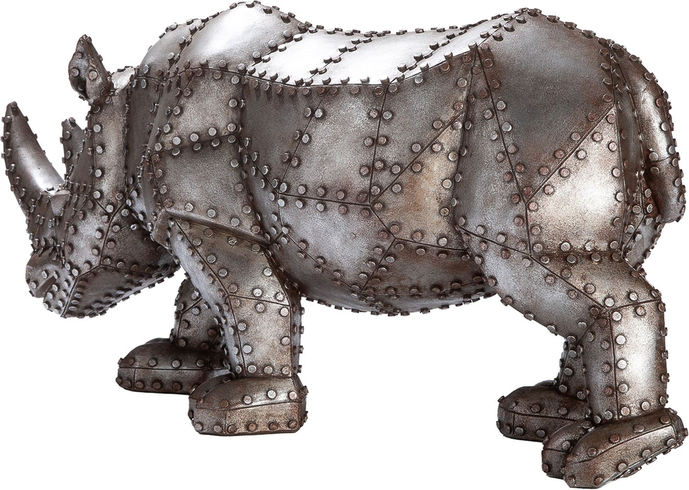 GILDE Skulptur »Figur Nashorn Rhino«