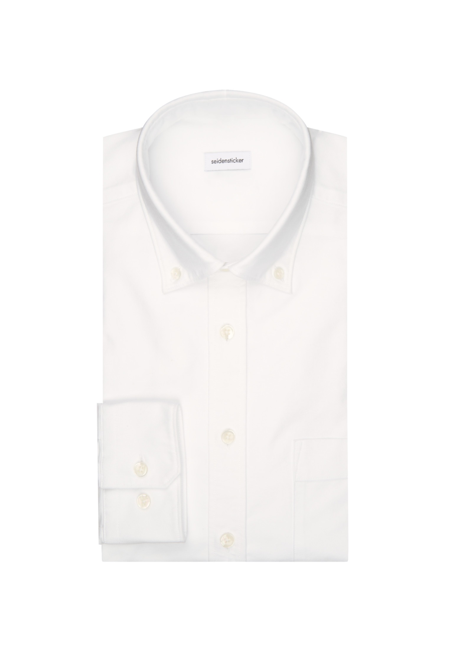 seidensticker Businesshemd, Regular 1/1 Button-Down-Kragen Uni