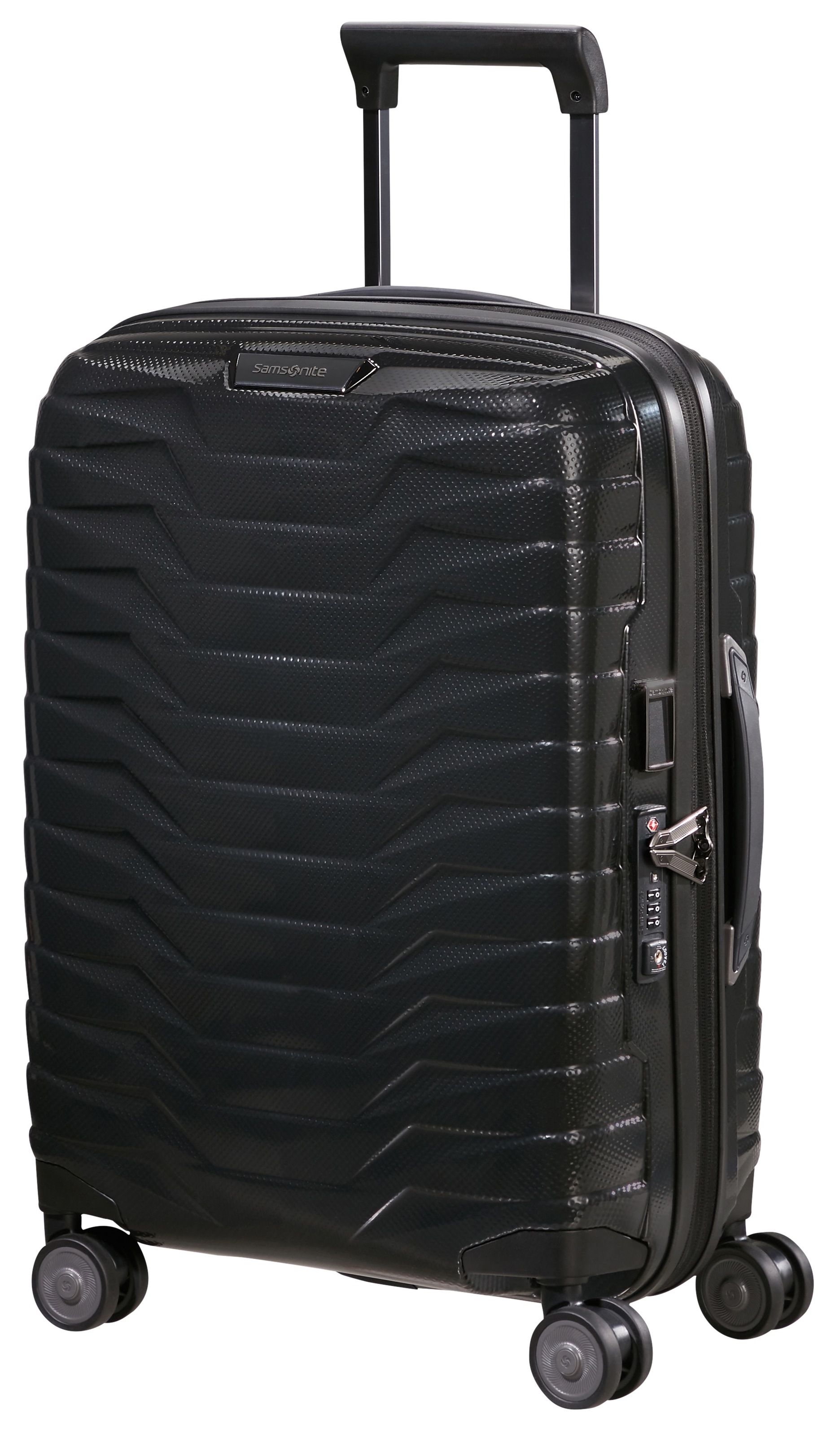 Samsonite Hartschalen-Trolley »PROXIS, verschiedene Farben« 40 l 4 Rollen aus Polypropylen, Tragegriff oben und seitlich