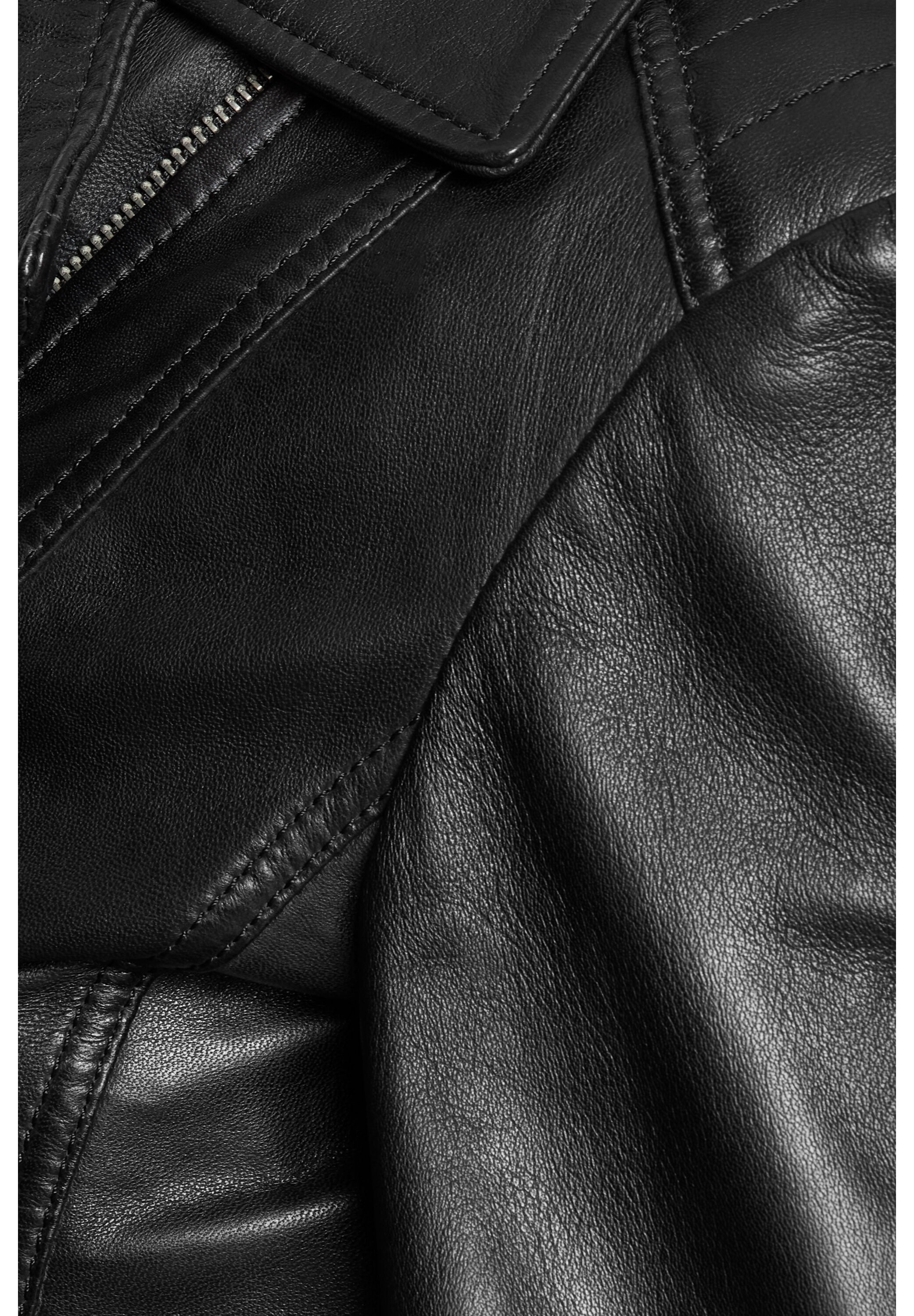 bugatti Lederjacke »bugatti Lederjacke« ohne Kapuze aus hochwertigem Leder