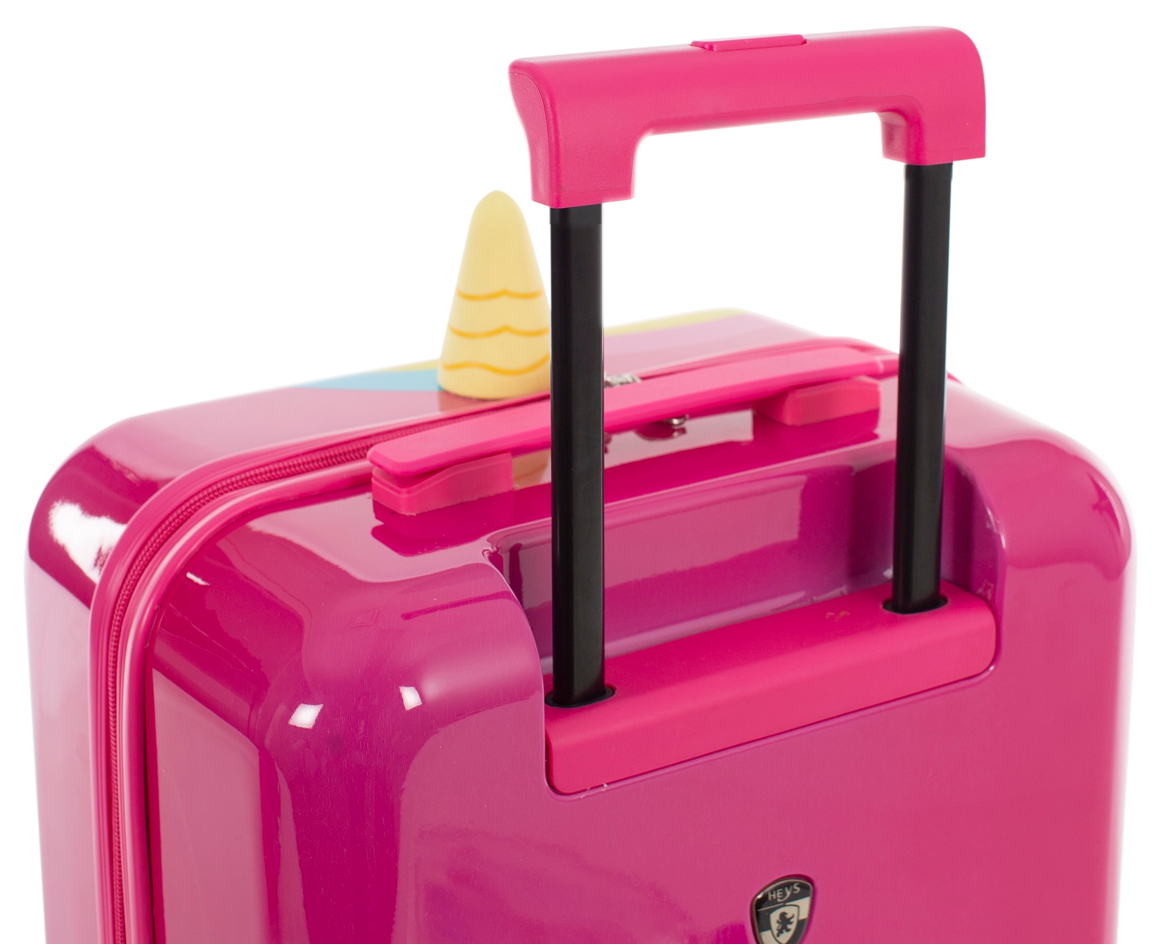 Heys Kofferset »Super Tots, 46 cm, Einhorn«, (Set, 2 tlg., Kinderkoffer und Rucksack), Heys x Joachim Llambi Kindertrolley Kinder Reisegepäck