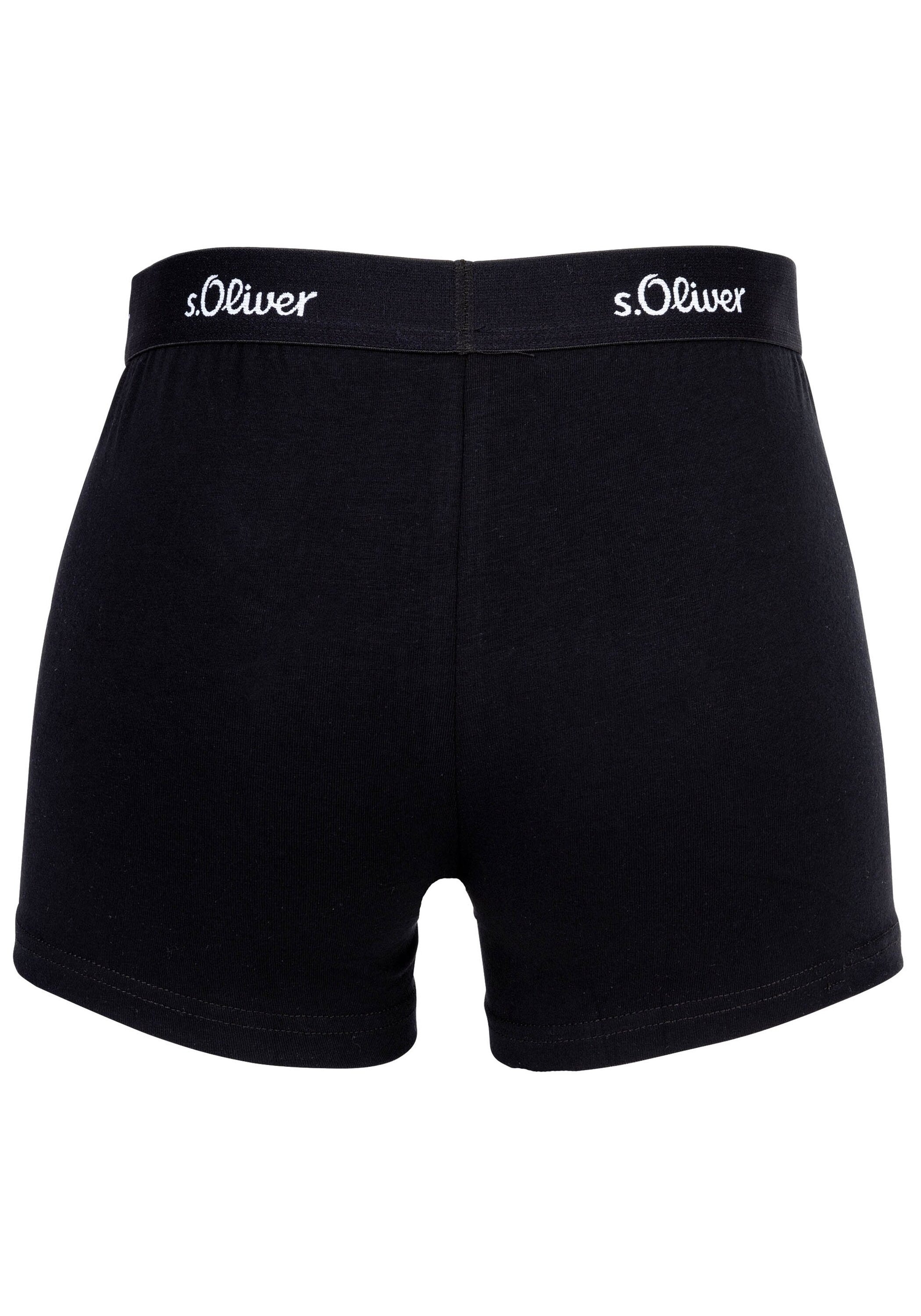 s.Oliver Boxershorts »Boxershort 3er Pack«