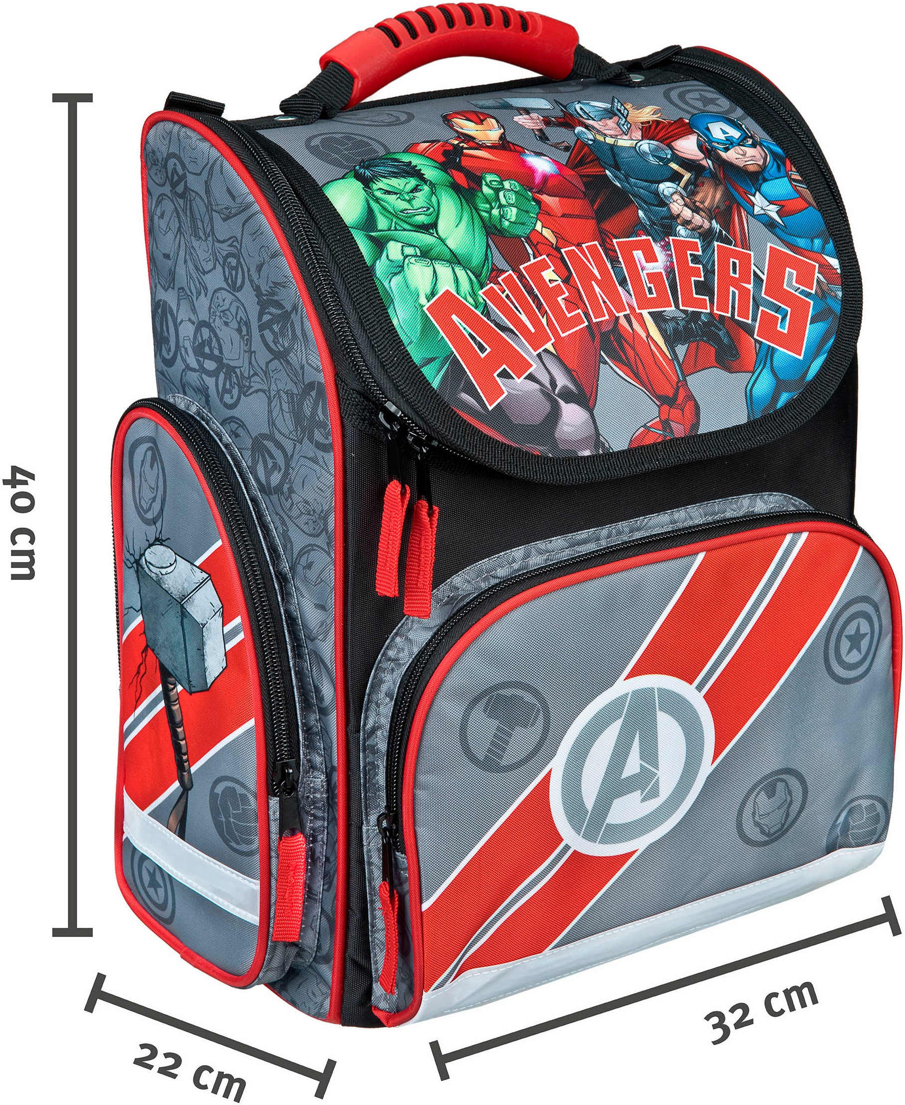 UNDERCOVER Schulranzen »Clou, Avengers«