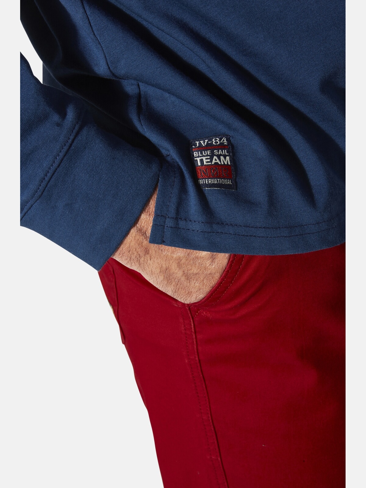 Jan Vanderstorm Langarm-Poloshirt »Langarmshirt WINHOLM«
