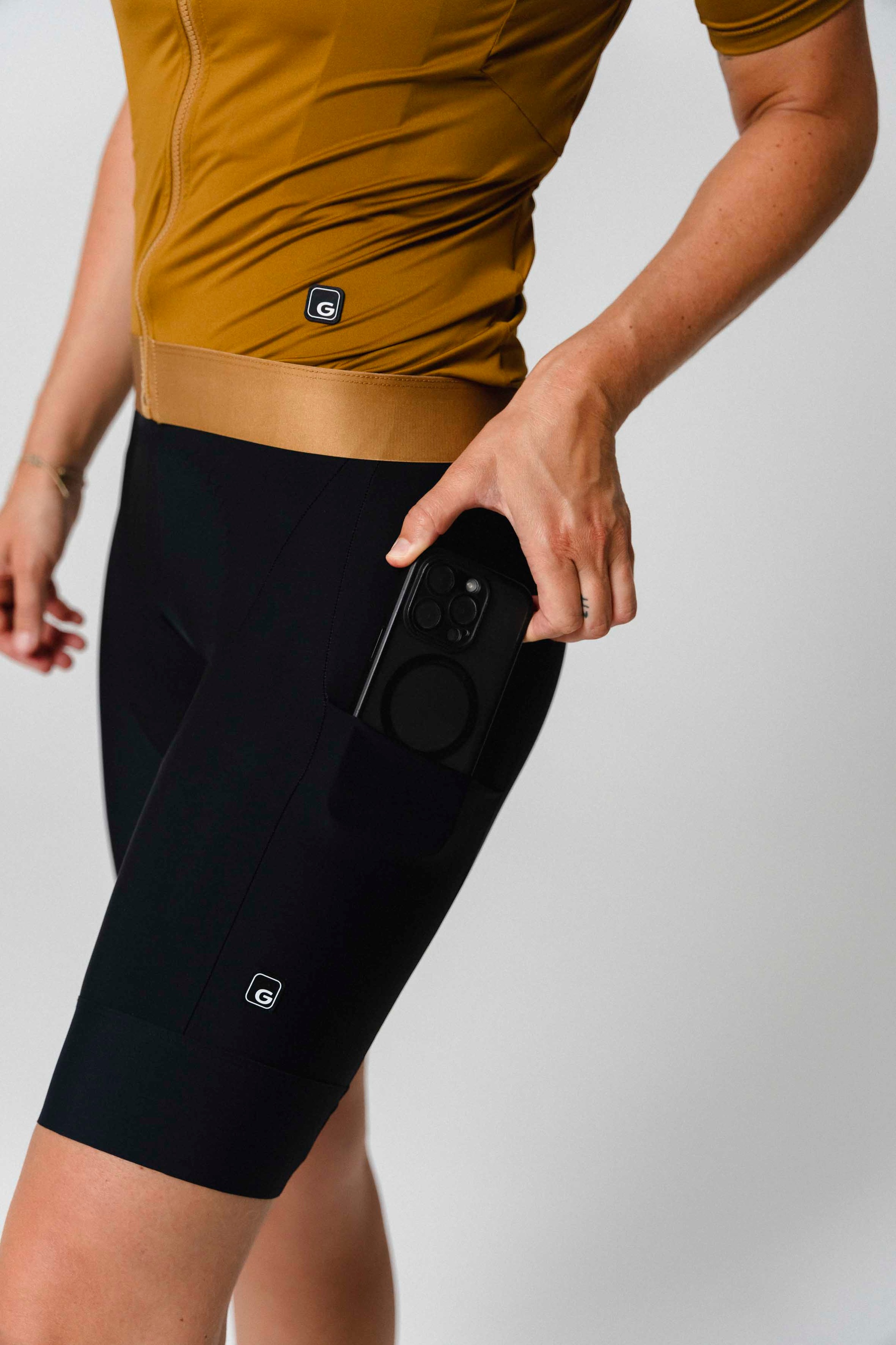 Gonso Fahrradhose »SQlab GO Bib Cargo W«  Damen Radhose, Radlerhose mit speziellem SQlab Sitzpolster, Tight Fit