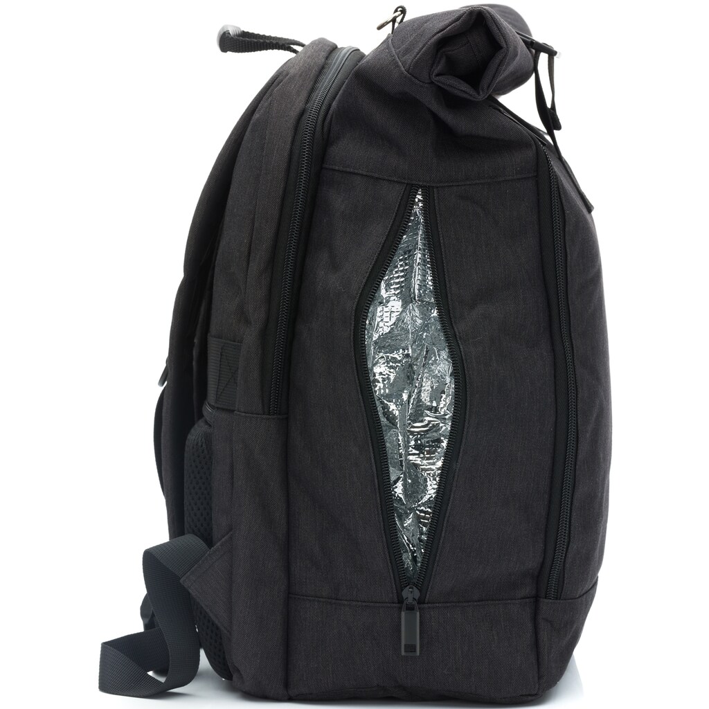 Fillikid Wickelrucksack »Dublin, schwarz«