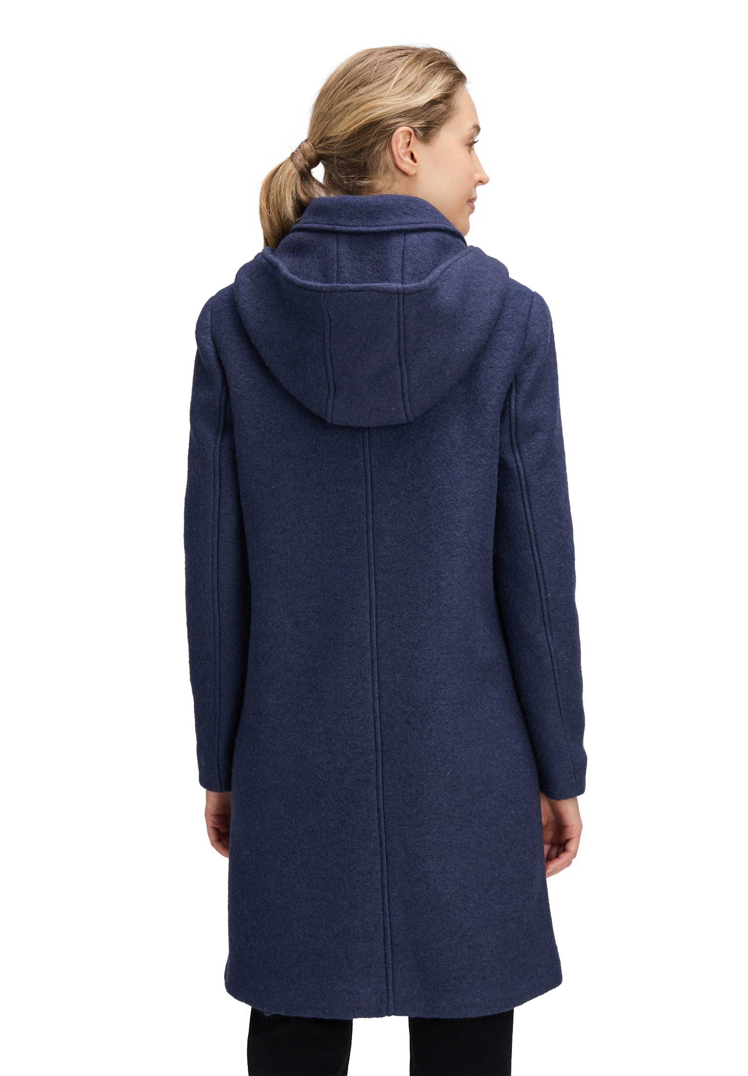 Betty Barclay Wolljacke »Wollmantel mit abnehmbarer Kapuze«