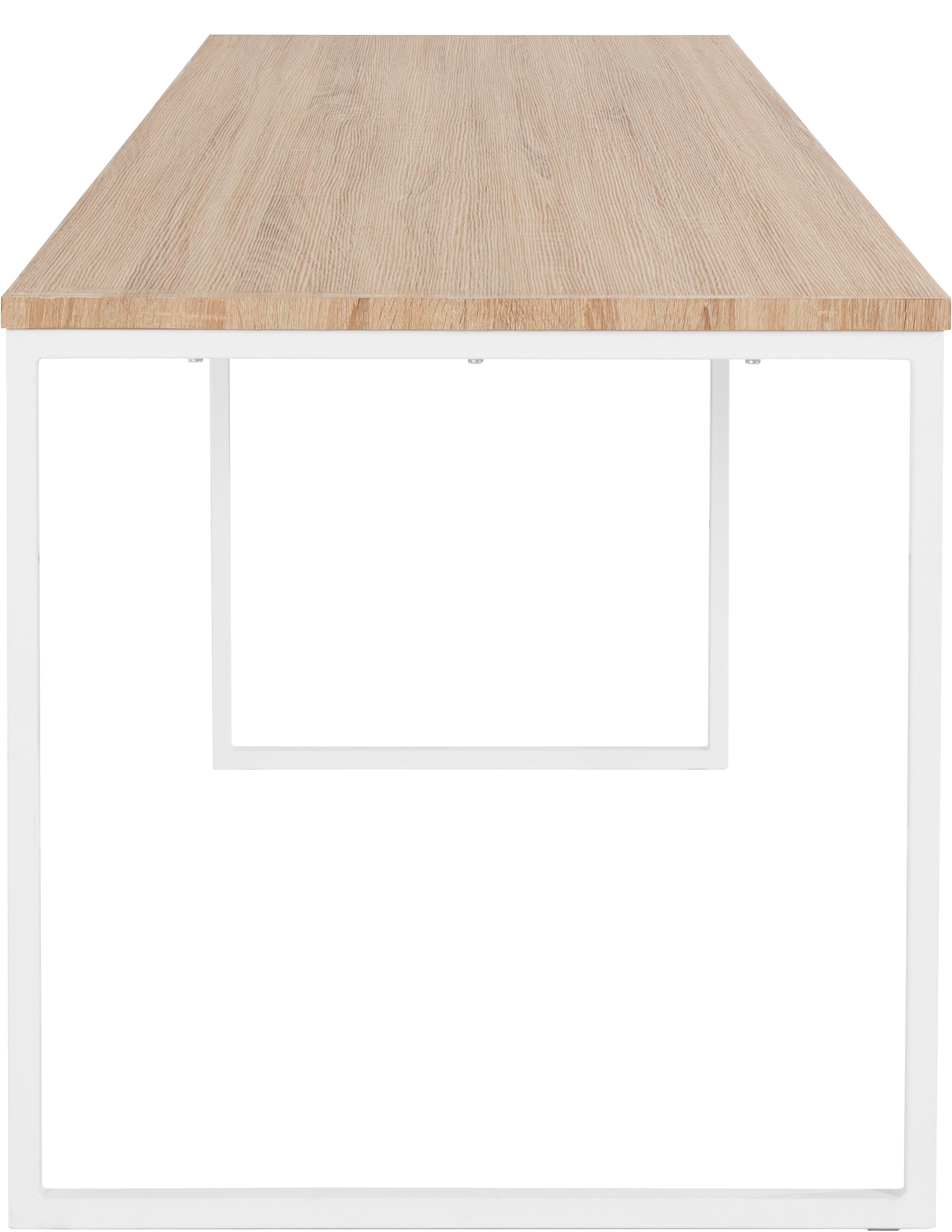 andas Esstisch »Hulsig«, (1 St.), mit Tischplatte in einer Holzoptik und fühlbare Struktur, Höhe 76 cm
