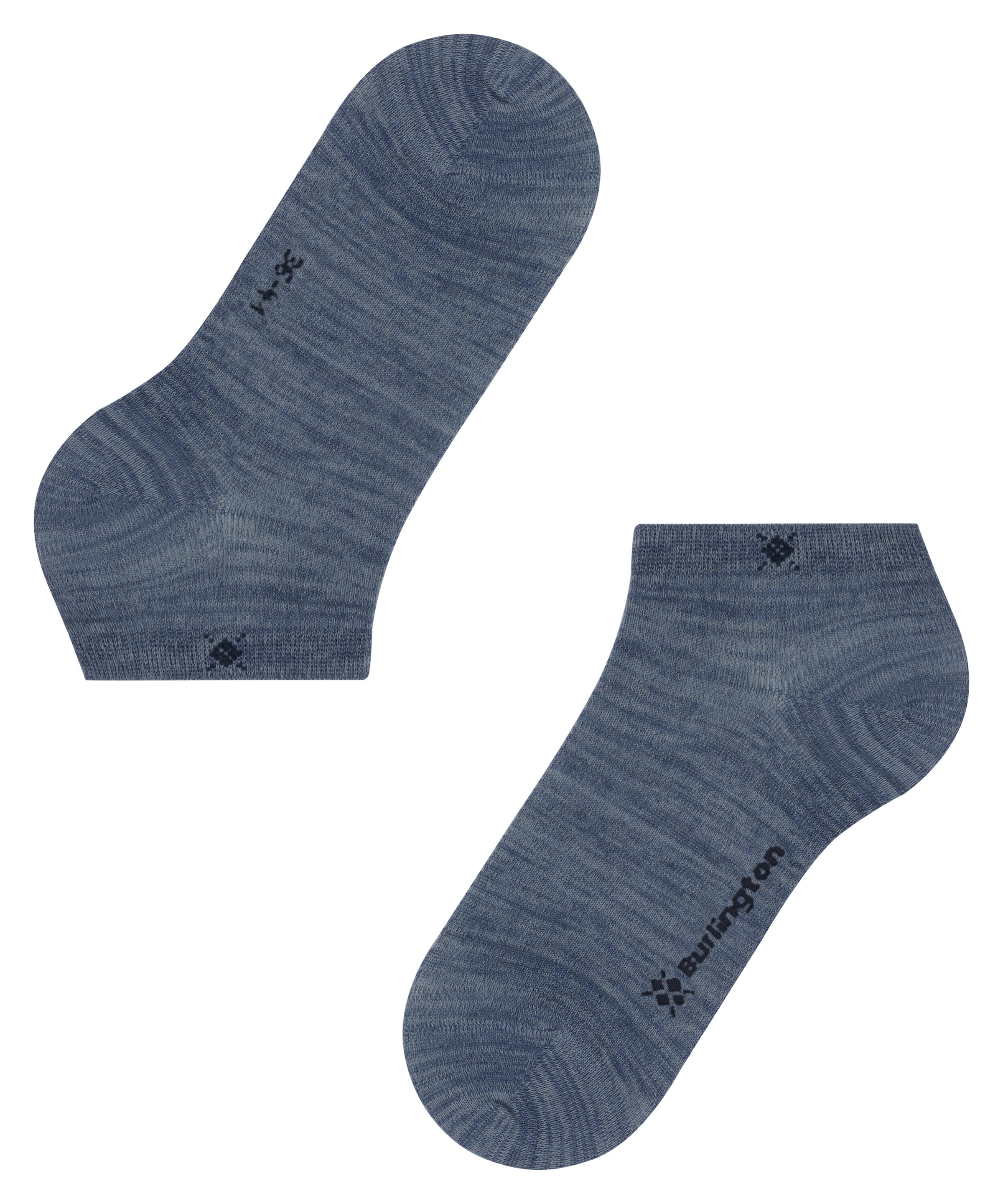 Burlington Sneakersocken »Soho Vibes« Einheitsgröße 36-41, melierte Optik