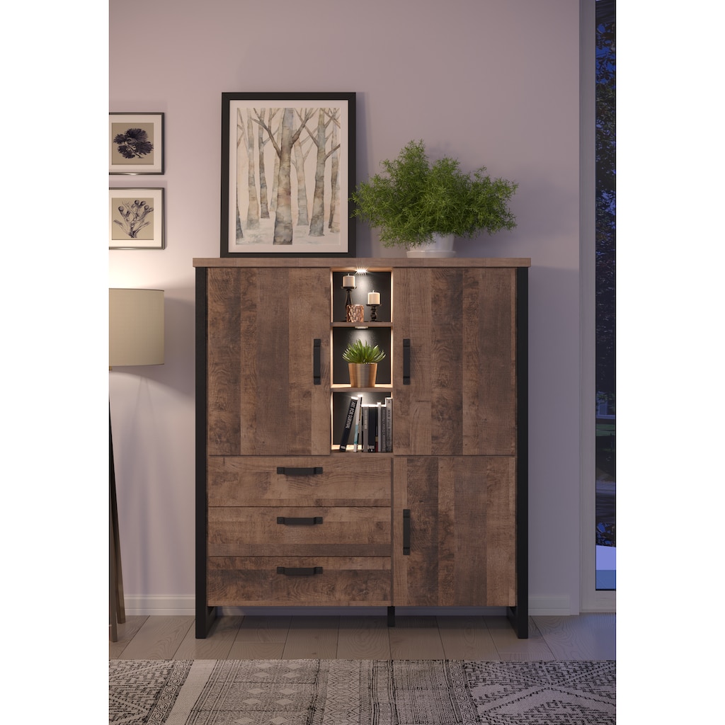 Home affaire Highboard »Edingburgh«, (1 St.)