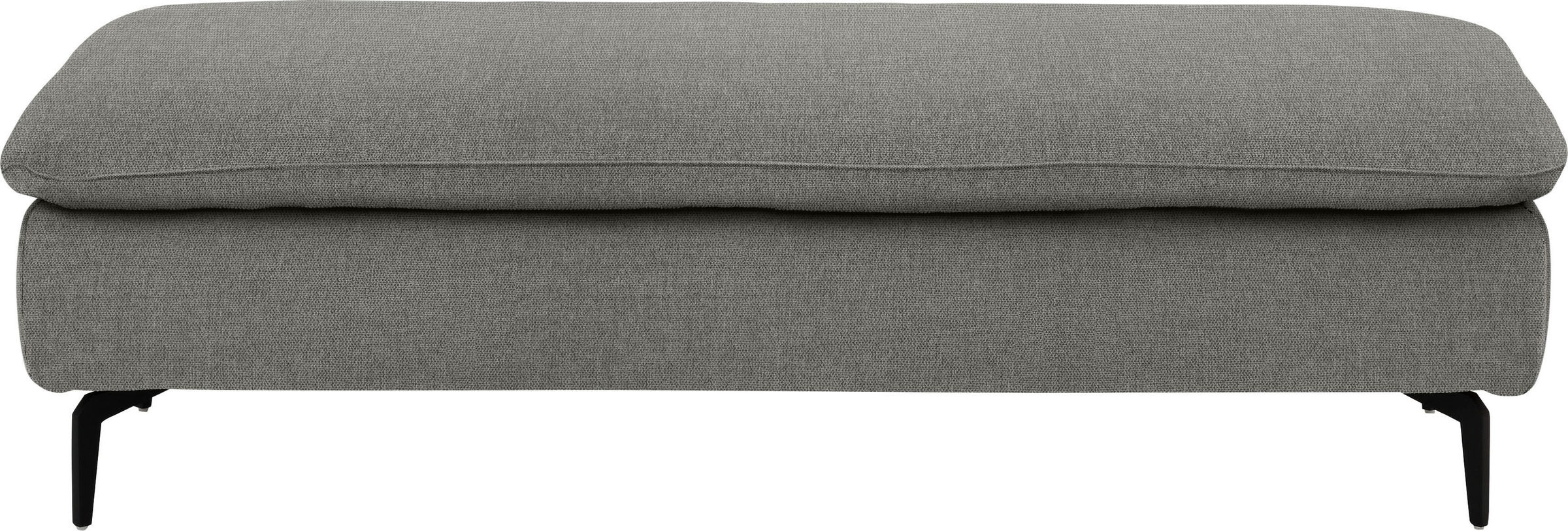 W.SCHILLIG Ecksofa »valentinoo, Designsofa, bequem, elegant und zeitlos, L-Form«, (Set), inklusive Hocker, mit Sitztiefenverstellung, Breite 299 cm