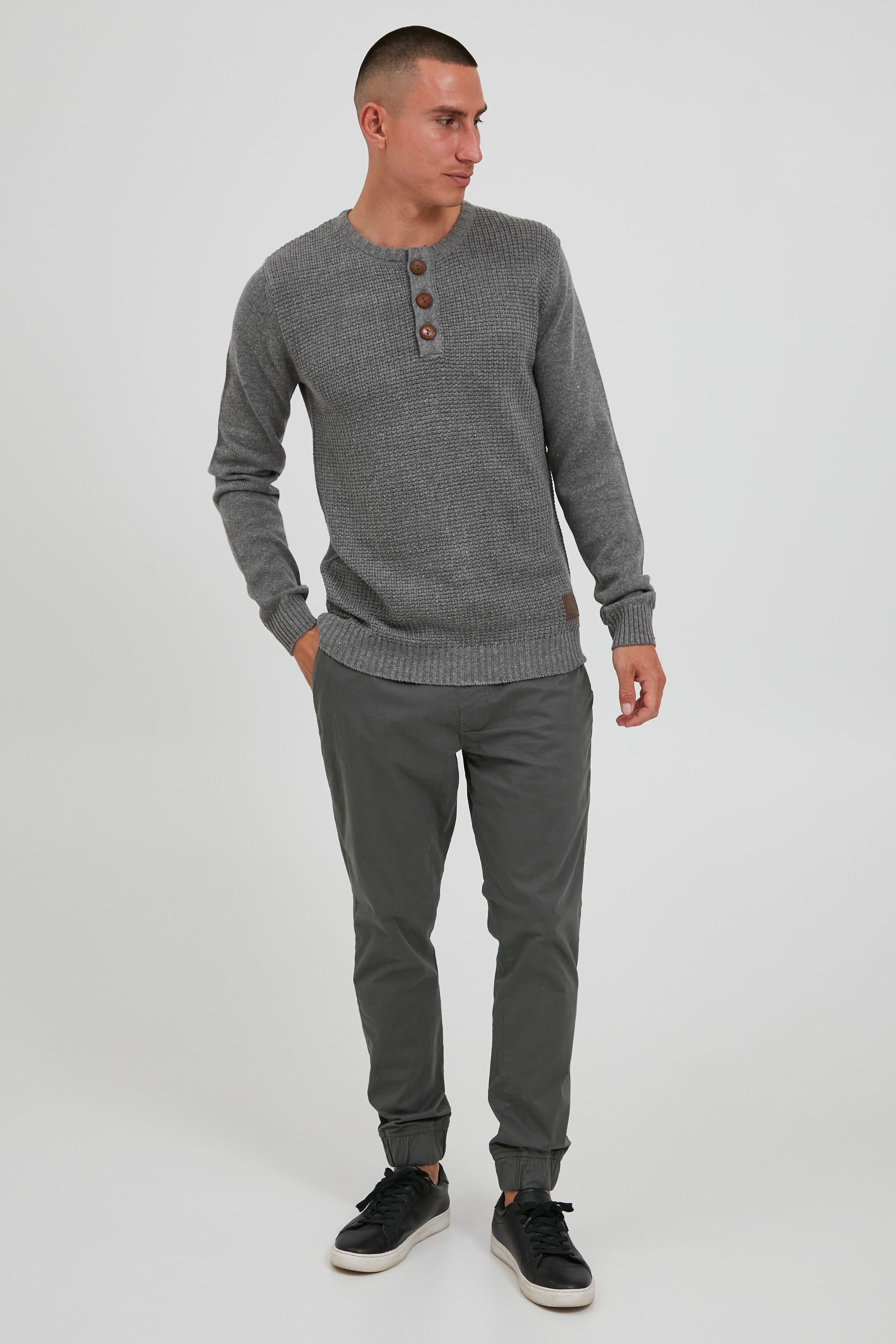 !Solid Strickfleece-Pullover »Strickpullover SDTerrance«
