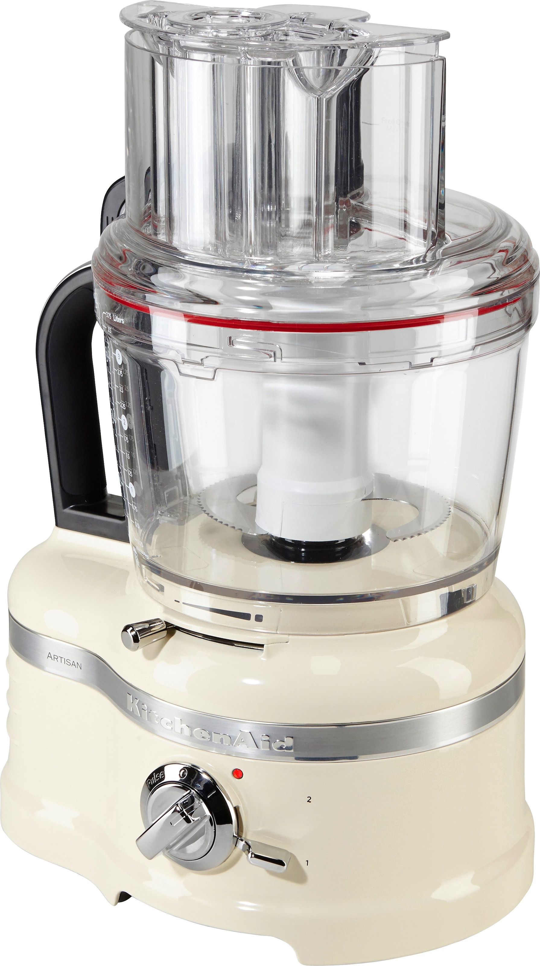 KitchenAid Zerkleinerer »5KFP1644EAC ALMOND CREAM«, 650 W, Mit umfangreichem Zubehör