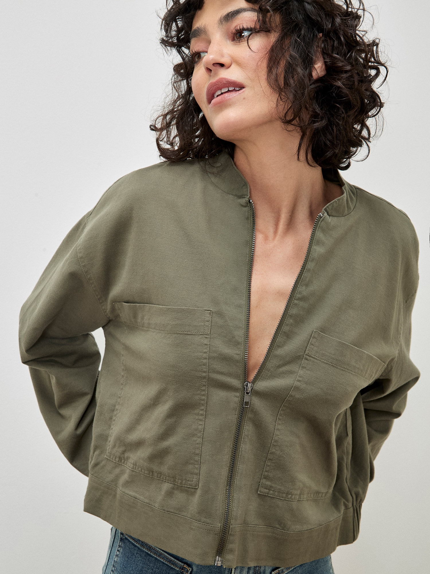 Apricot Bomberjacke »Jacke« mit weiten Armen