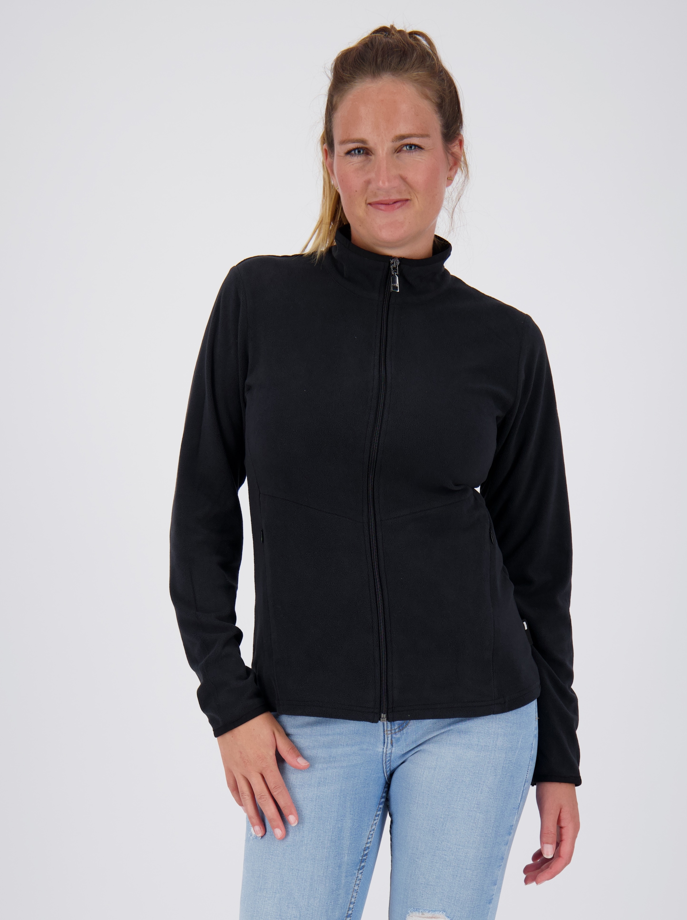 DEPROC Active Fleecejacke »DECORAH II WOMEN«, weiche Fleecejacke in traditioneller Optik