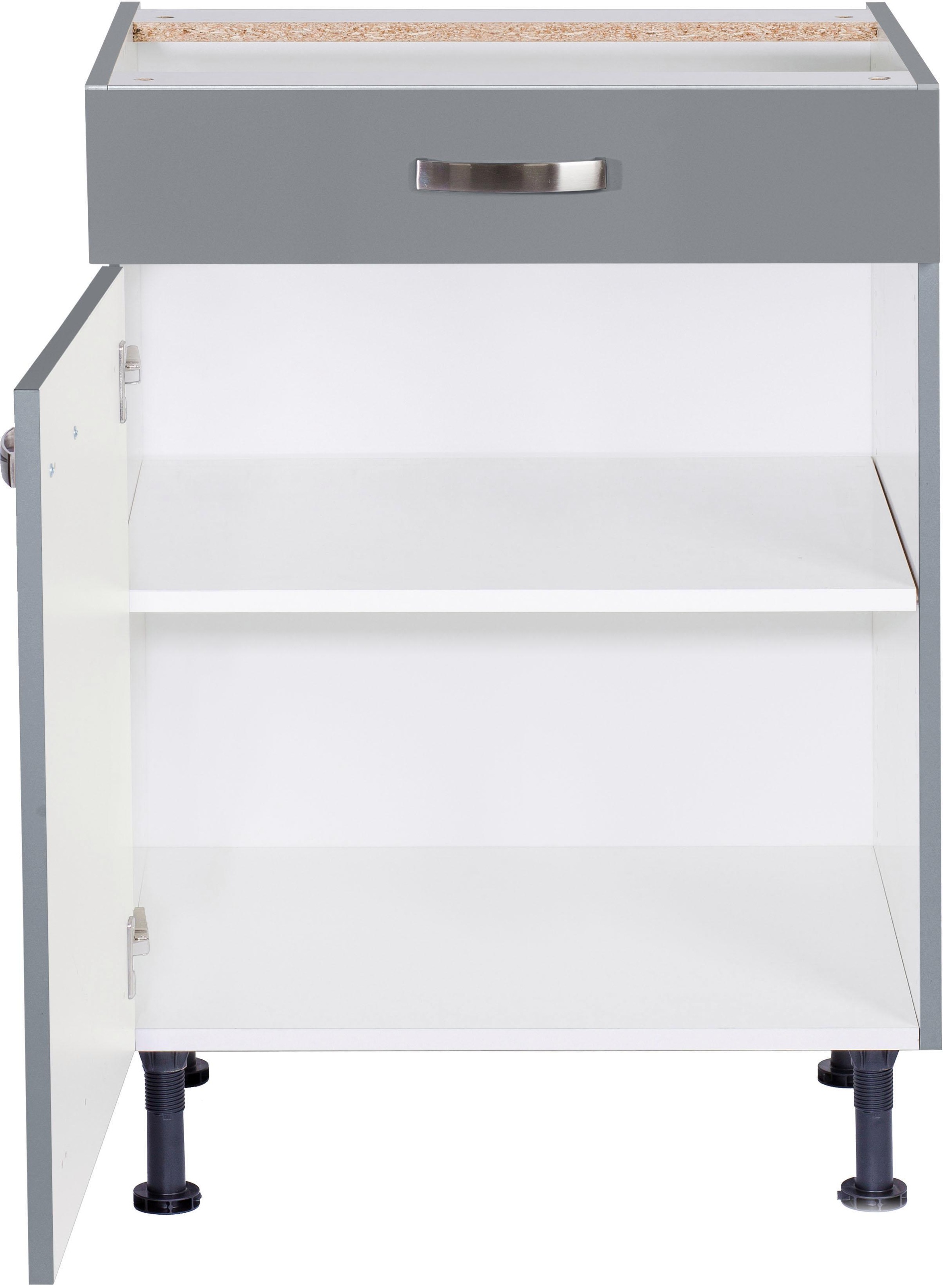 KOCHSTATION Unterschrank »KS-Cara«, Breite 60 cm, mit Vollauszug und Soft-Close-Funktion