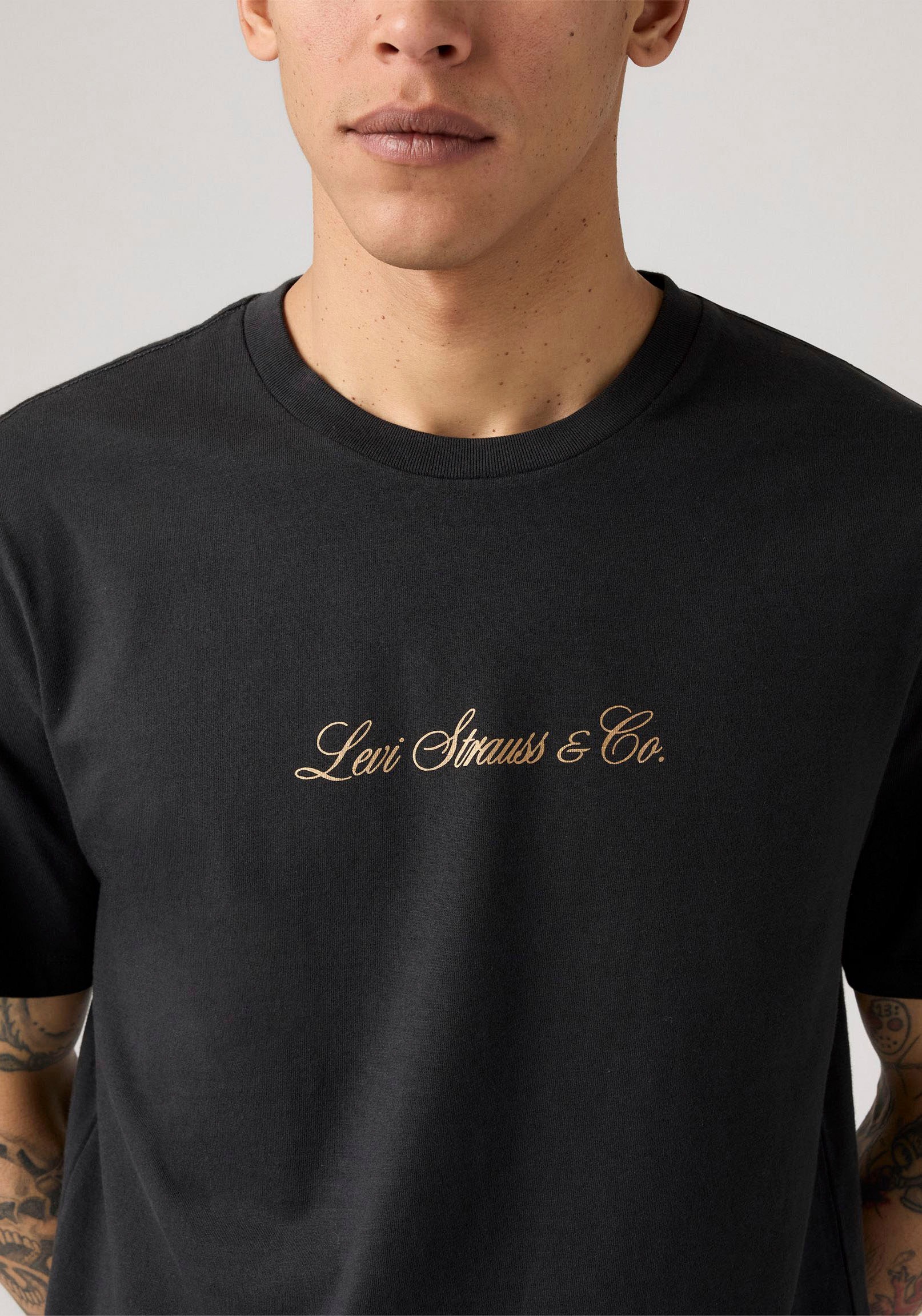 Levi's® T-Shirt mit Schriftzug