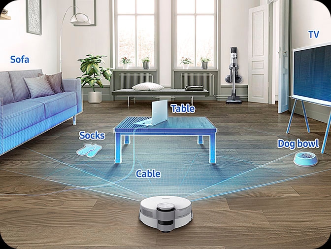 Samsung Saugroboter »Jet Bot AI+ VR50T95735W/WA«