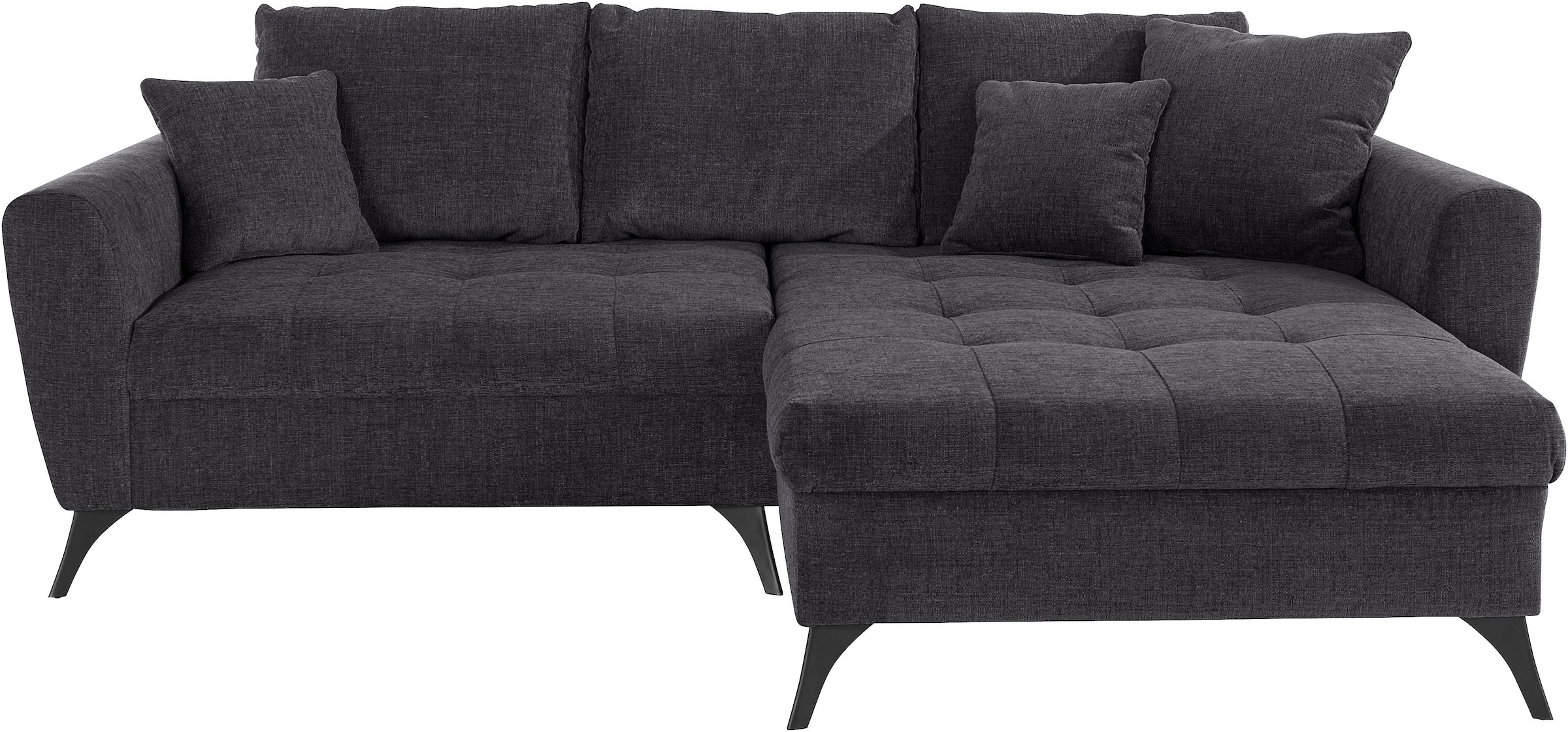 INOSIGN Ecksofa »Lörby L-Form«, Belastbarkeit bis 140kg pro Sitzplatz, auch mit Aqua clean-Bezug