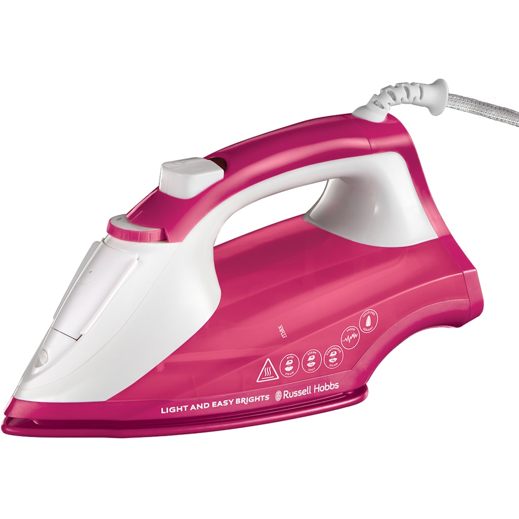 RUSSELL HOBBS Dampfbügeleisen »26480-56 Light and Easy Brights Berry«, 2400 W