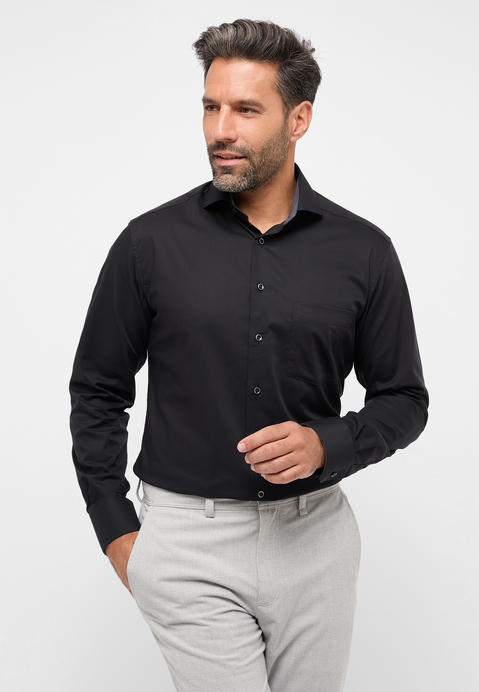 Eterna Langarmhemd »MODERN FIT«