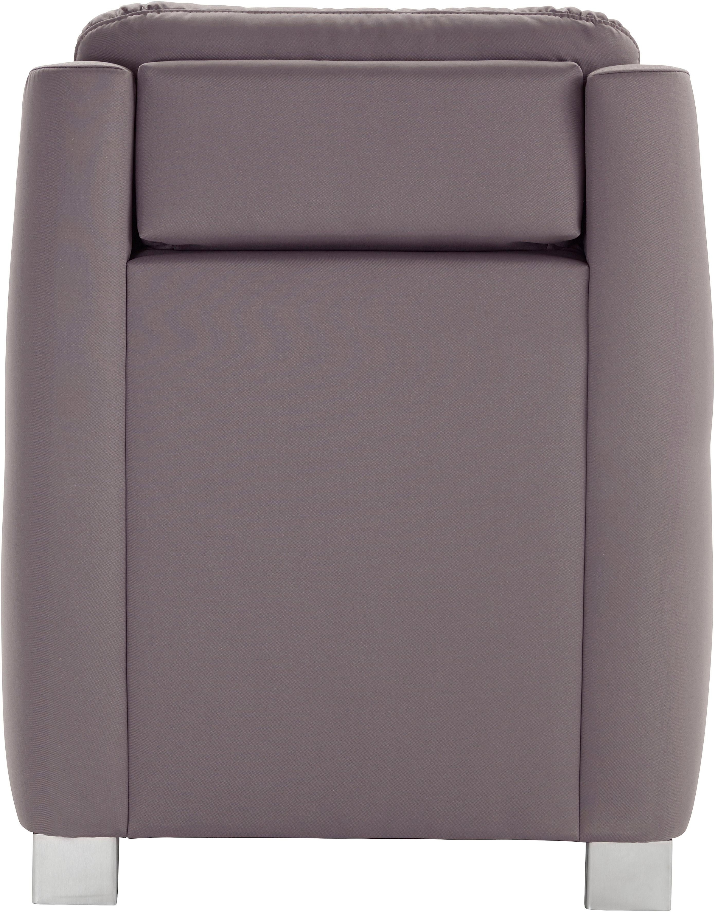 sit&more Sessel »Boccaccio« inklusive Federkern und Kopfteilverstellung,