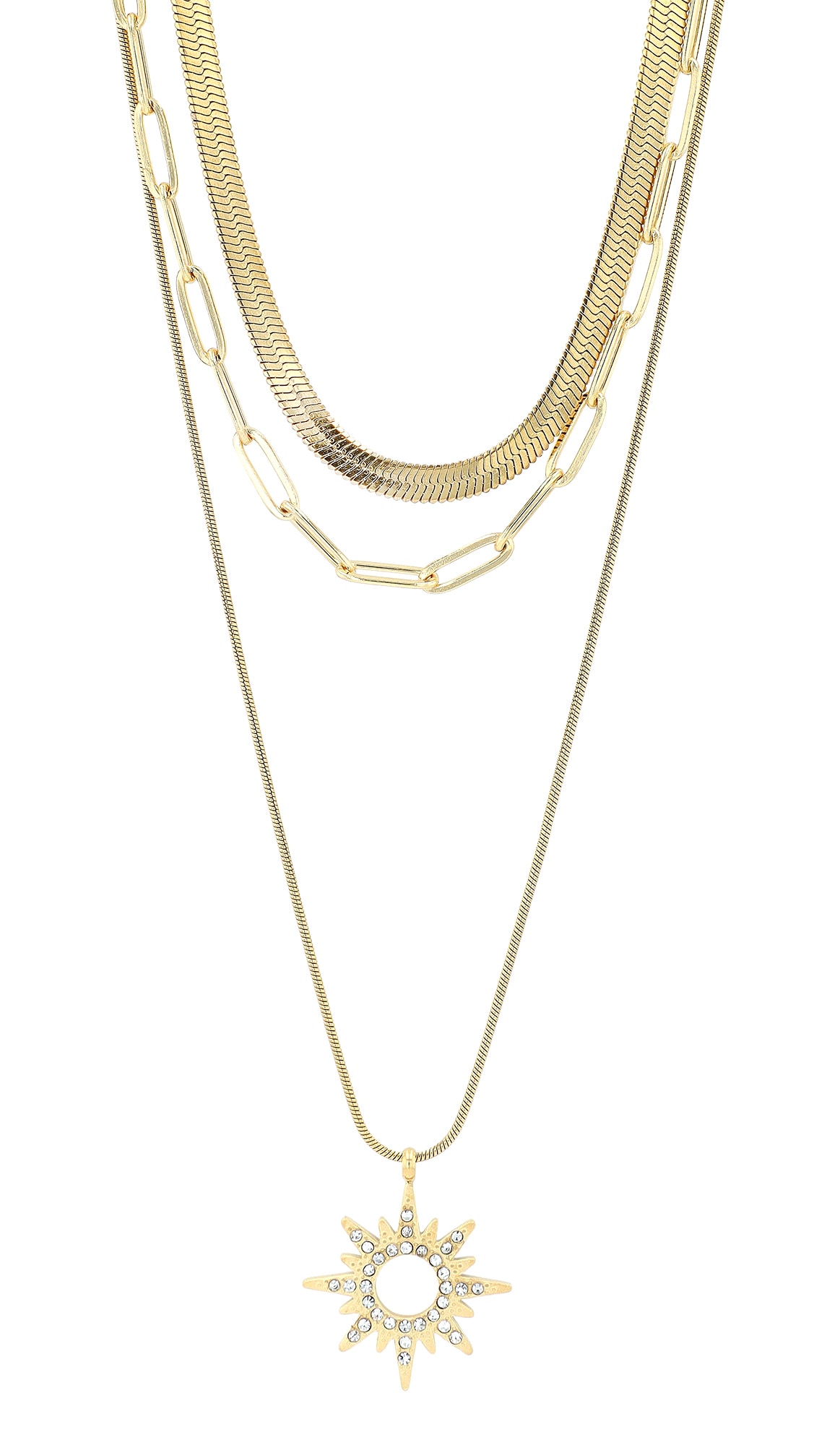 Adelia´s Kette ohne Anhänger »Edelstahl Halskette mit Anhänger 50 cm + 5 cm«