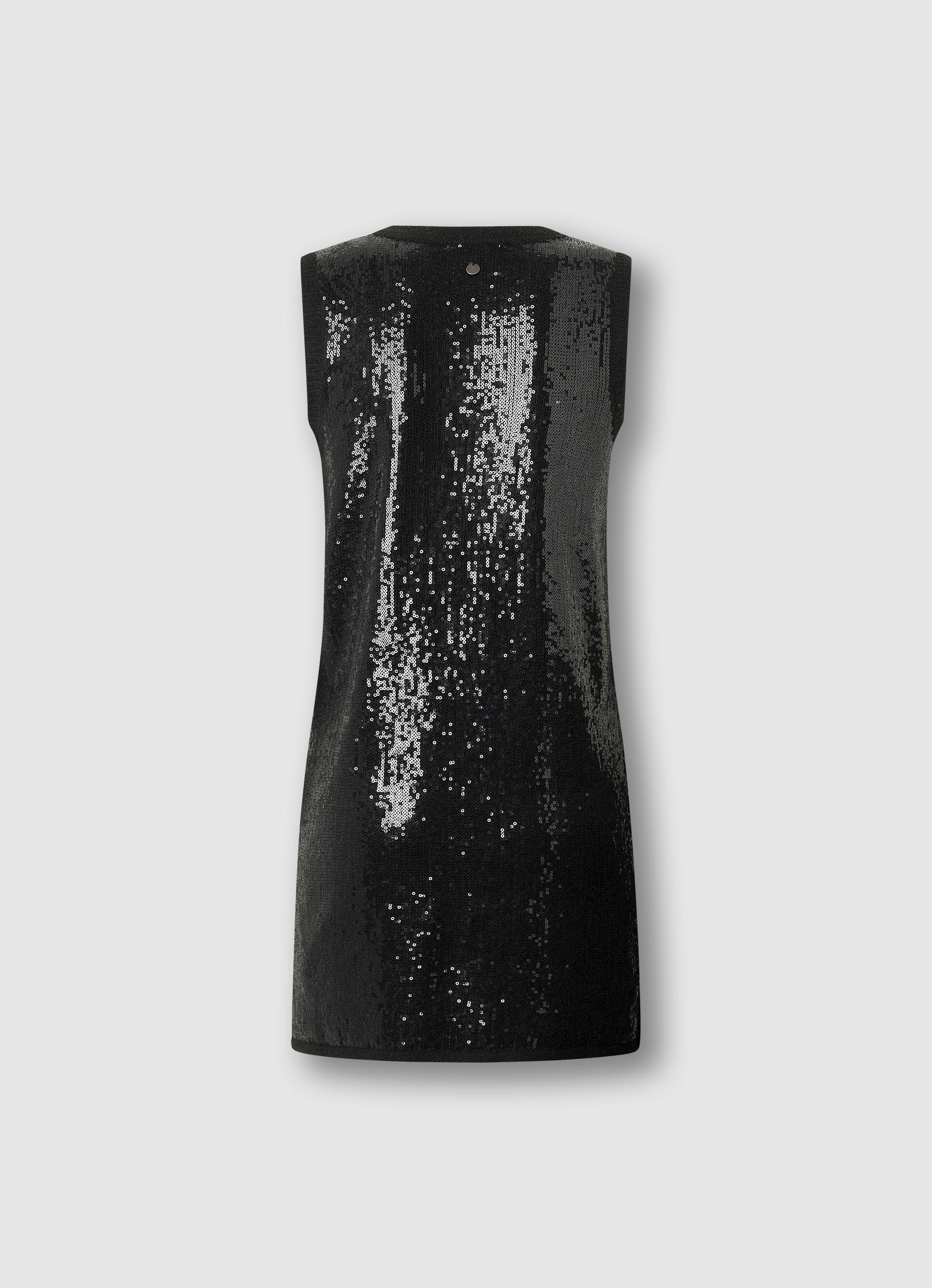 Pepe Jeans Midikleid »ELAINE DRESS« Ohne Taschen mit Pailletten, ärmellos