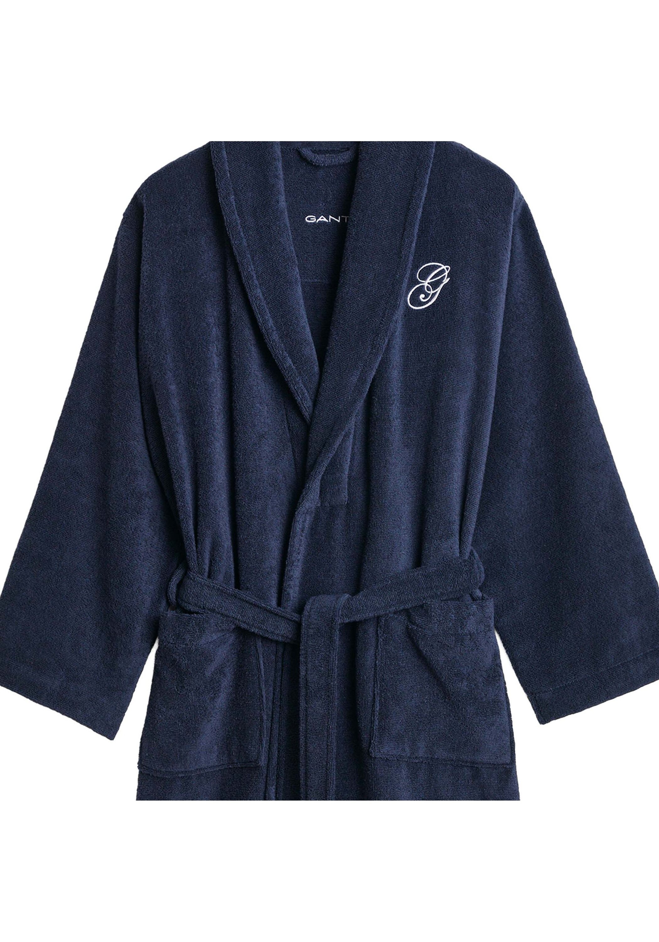 Gant Bademantel »Bademantel EMBROIDERY ROBE 1er Pack« 1 Stk.