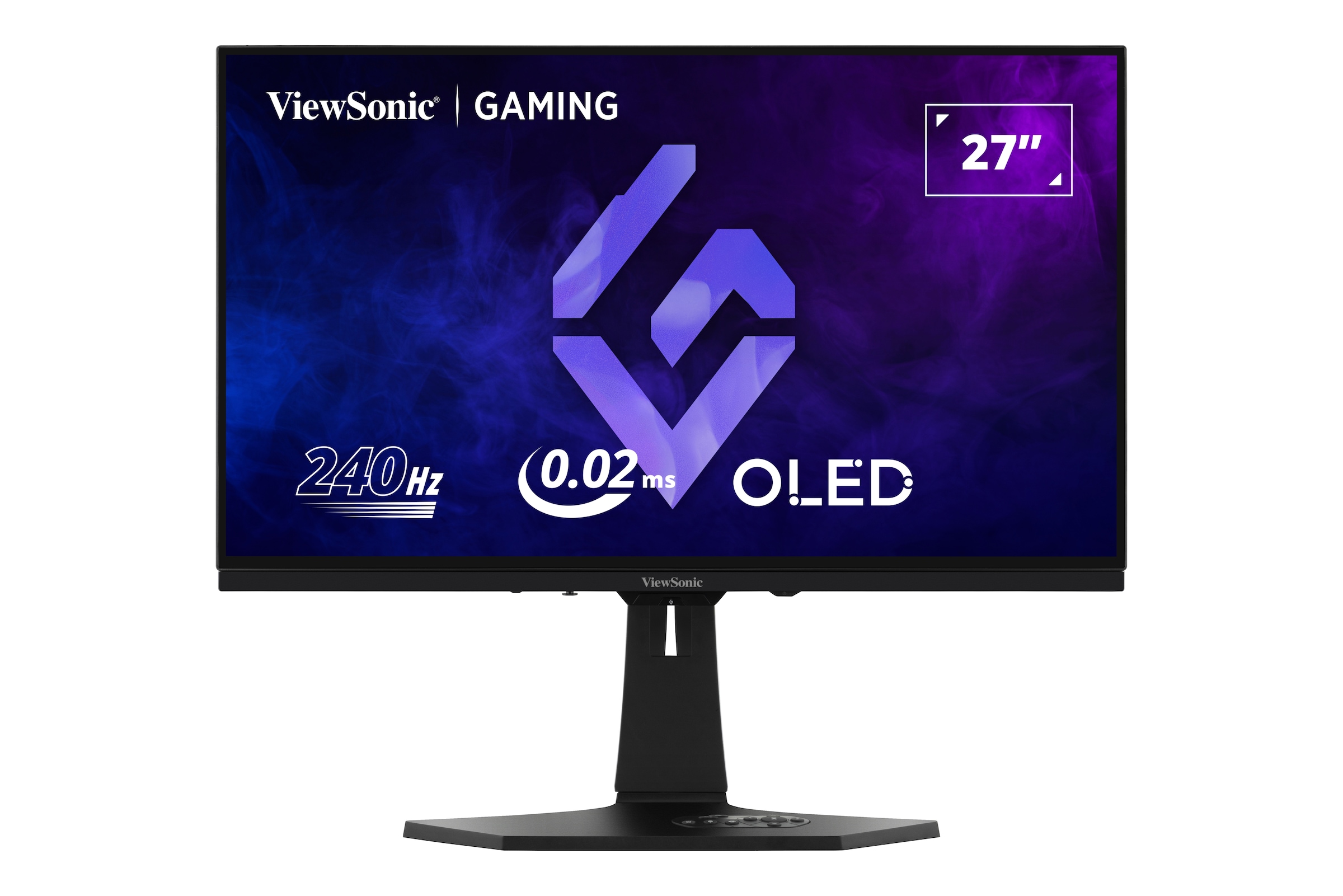 Viewsonic Gaming-Monitor »XG272-2K-OLED (VS19852)«, 69 cm/27 Zoll, 2560 x 1440 px, Full HD, 240 Hz, anpassbare RGB-Beleuchtung, inkl. Fernbedienung